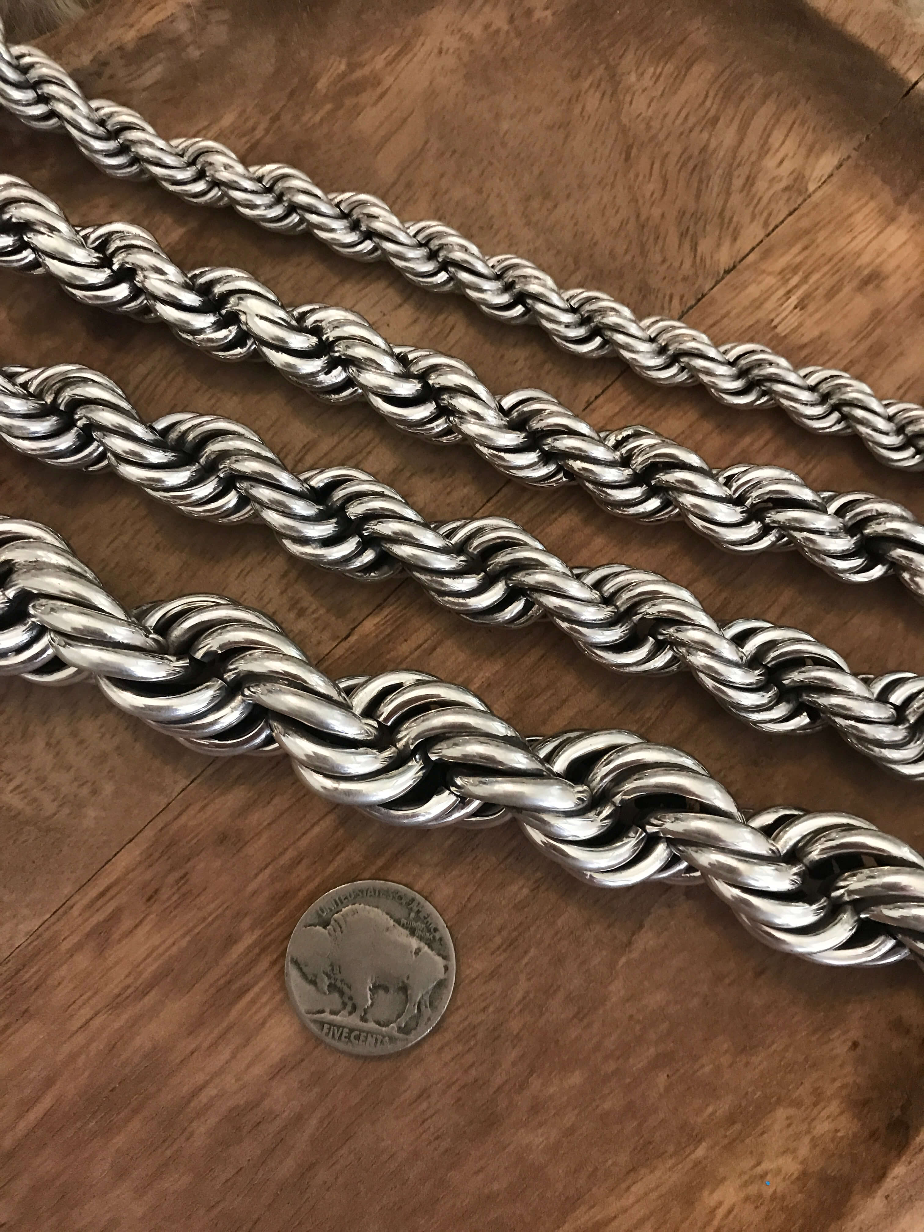 The Classic Sterling Rope Bracelet - Image 8