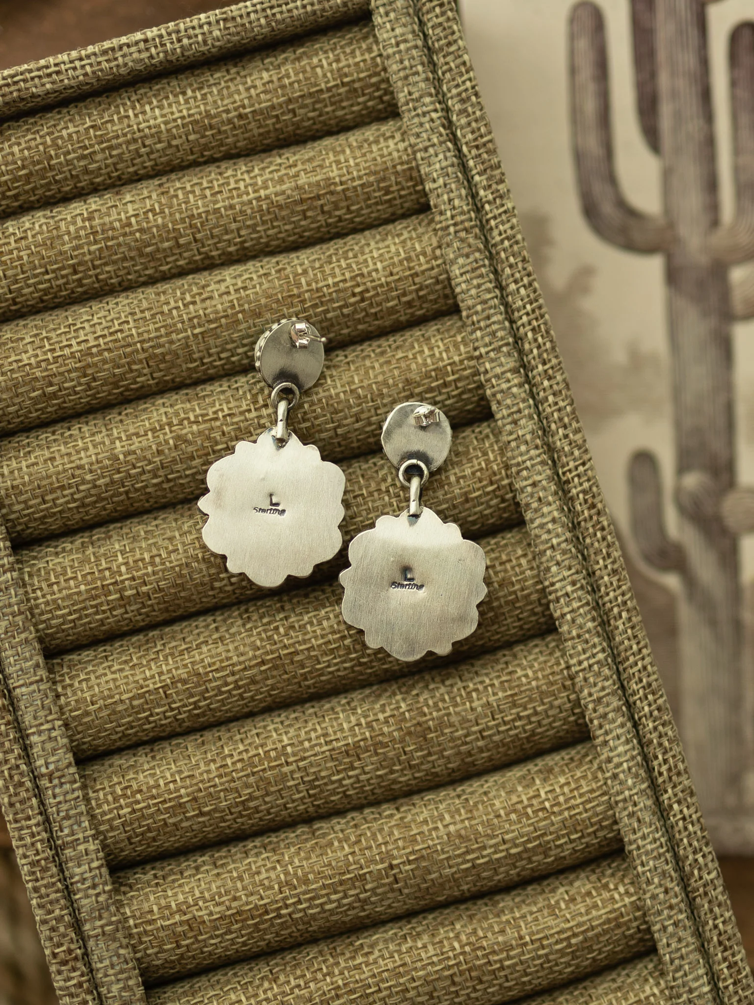 The Claudia Turquoise and Spiny Earrings - Image 4