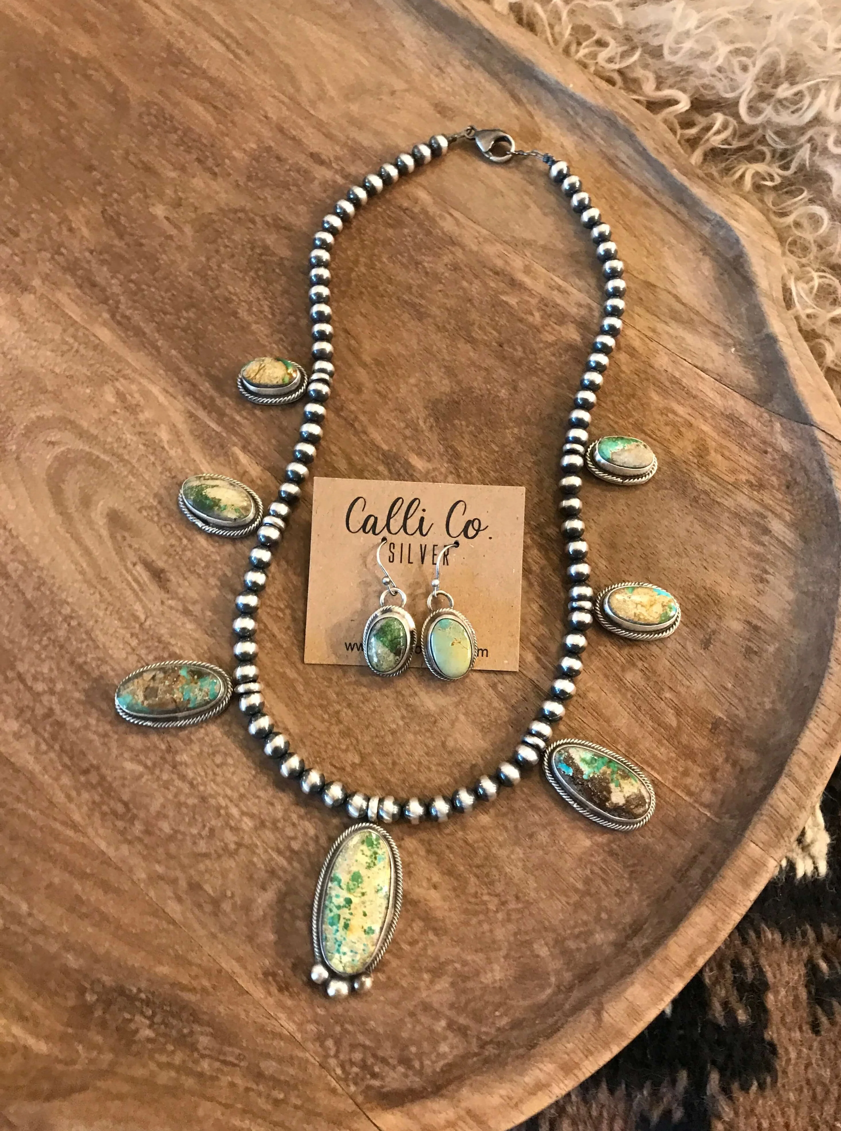 The Colca Turquoise Statement Necklace