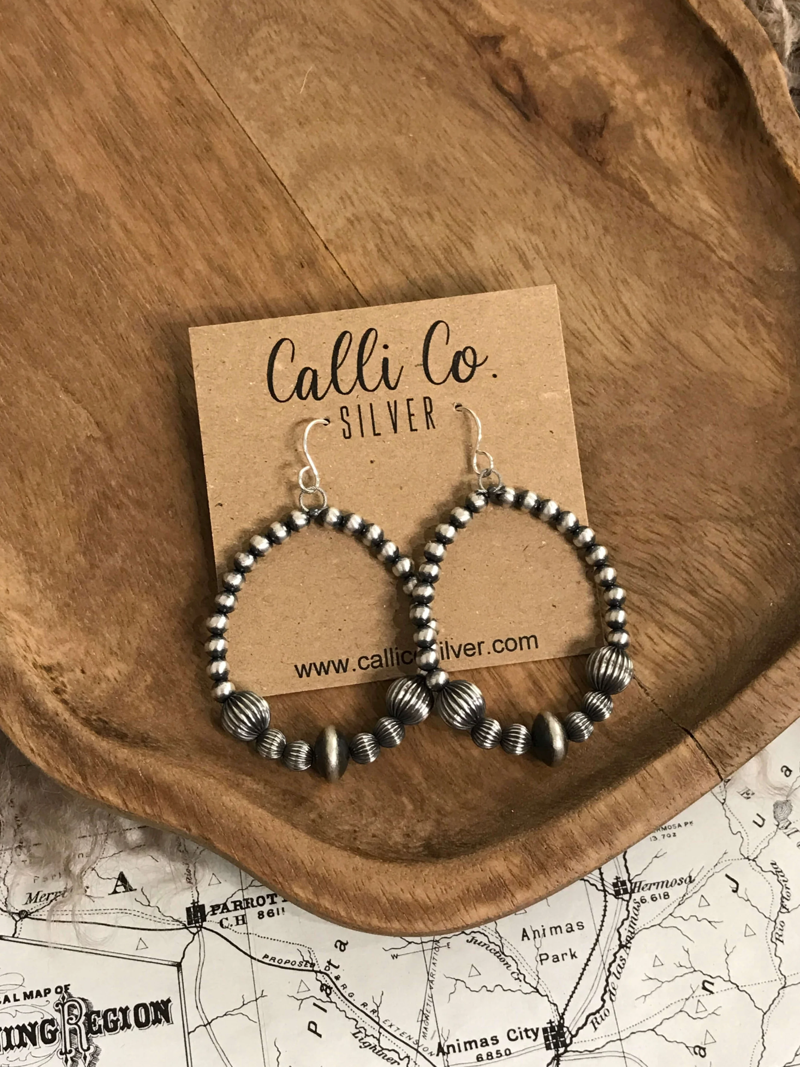 The Columbia Pearl Hoop Earrings