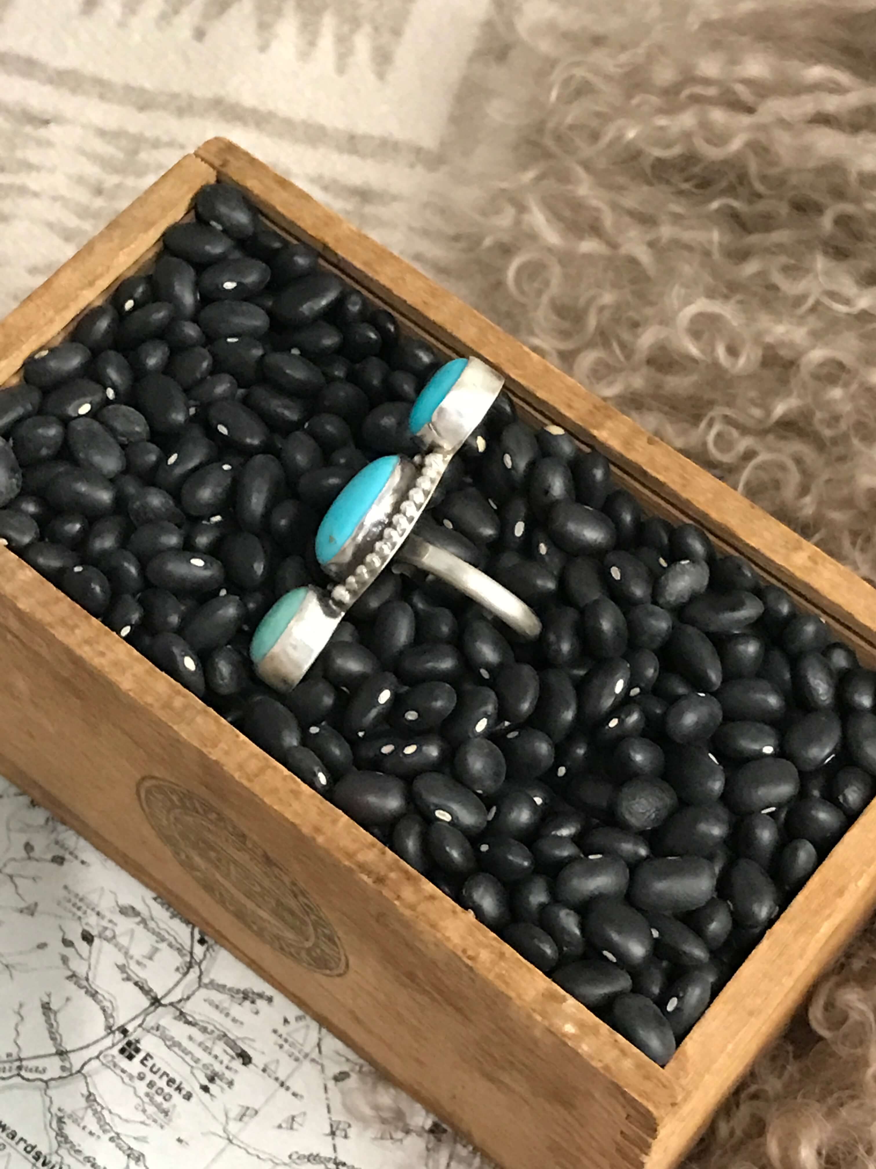The Prime Adjustable Turquoise Ring, 3 - Image 4