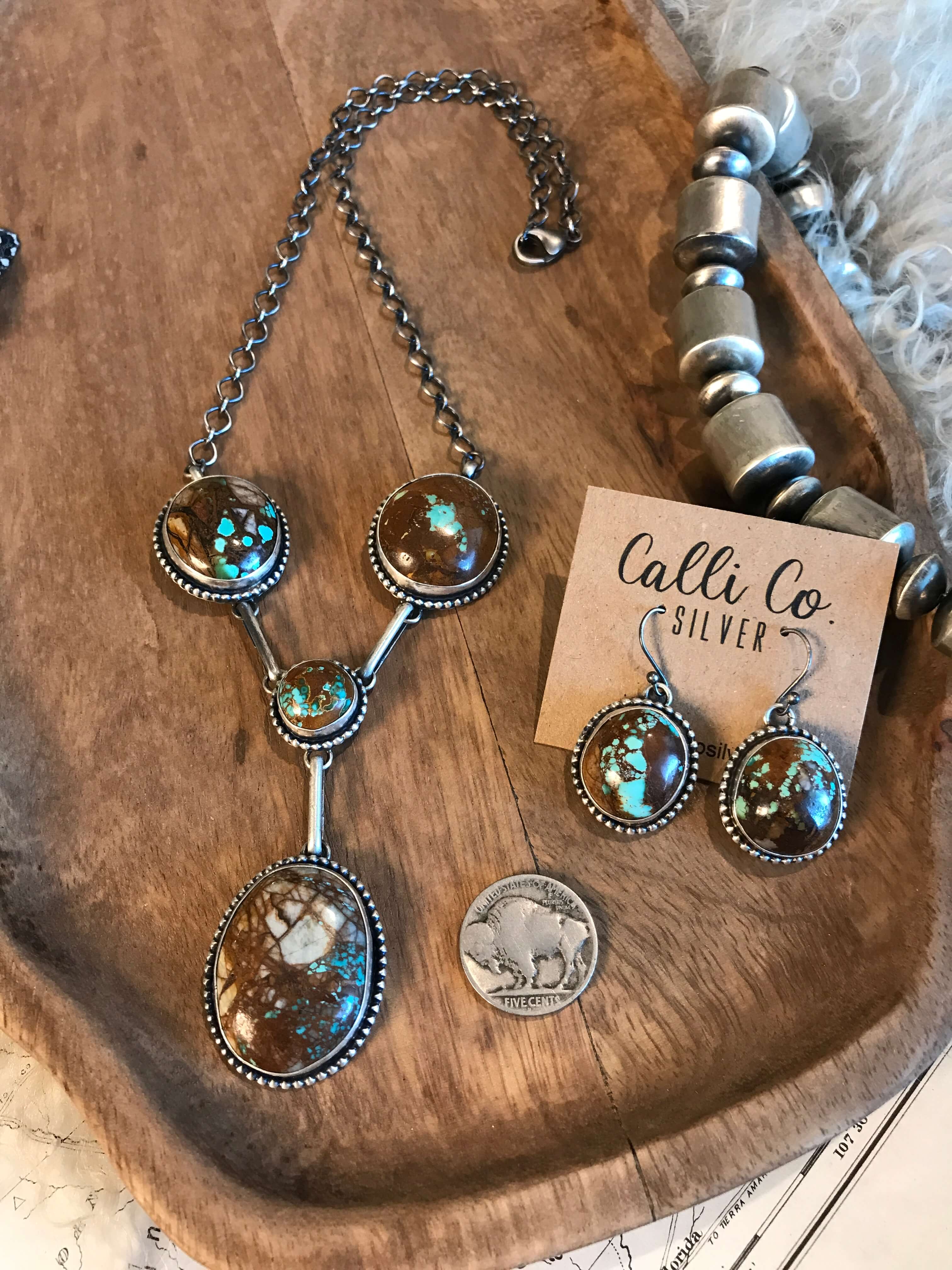 The Cross Lariat Necklace Set - Image 3
