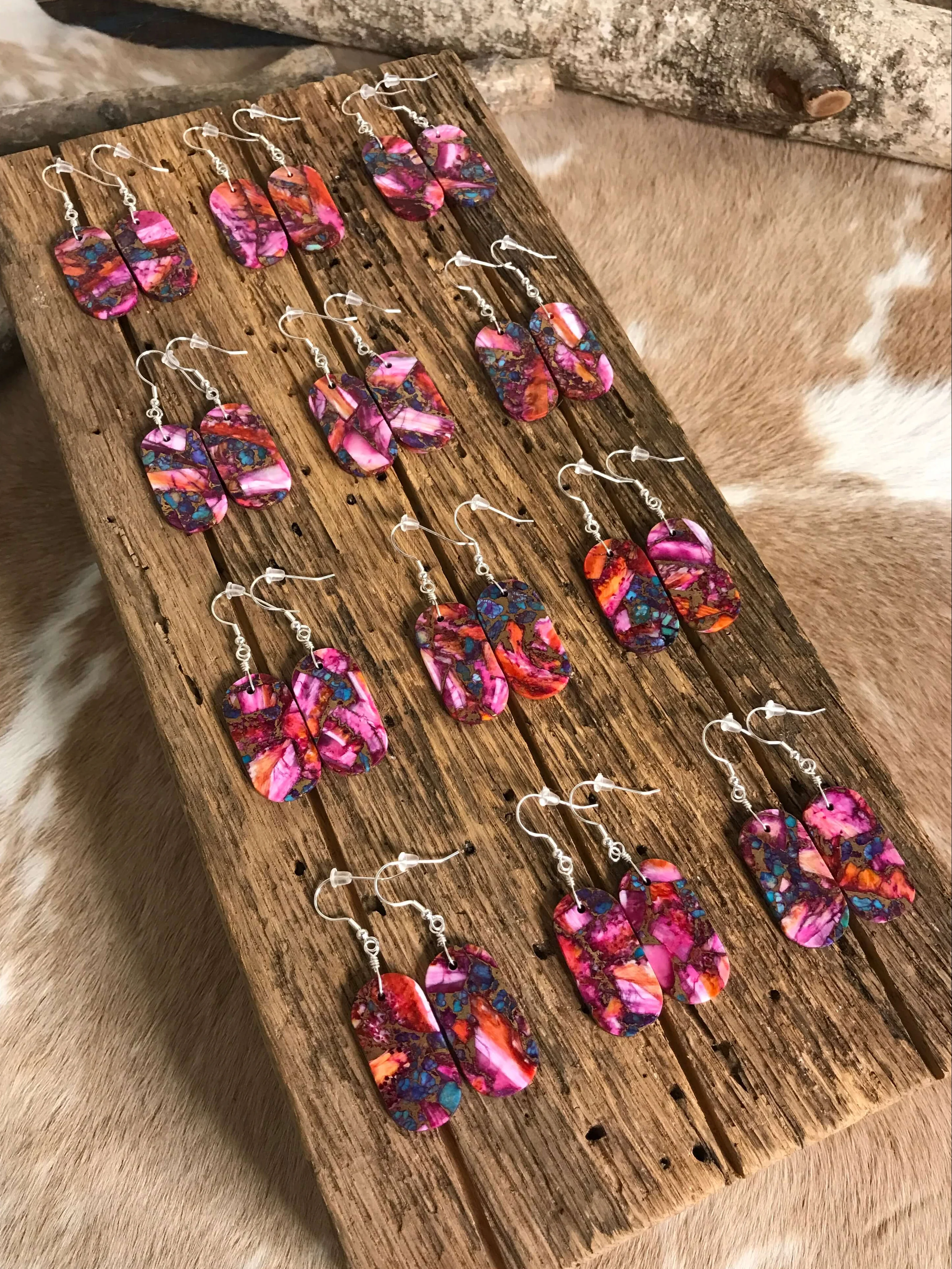 The Dalton Dahlia Dangle Earrings