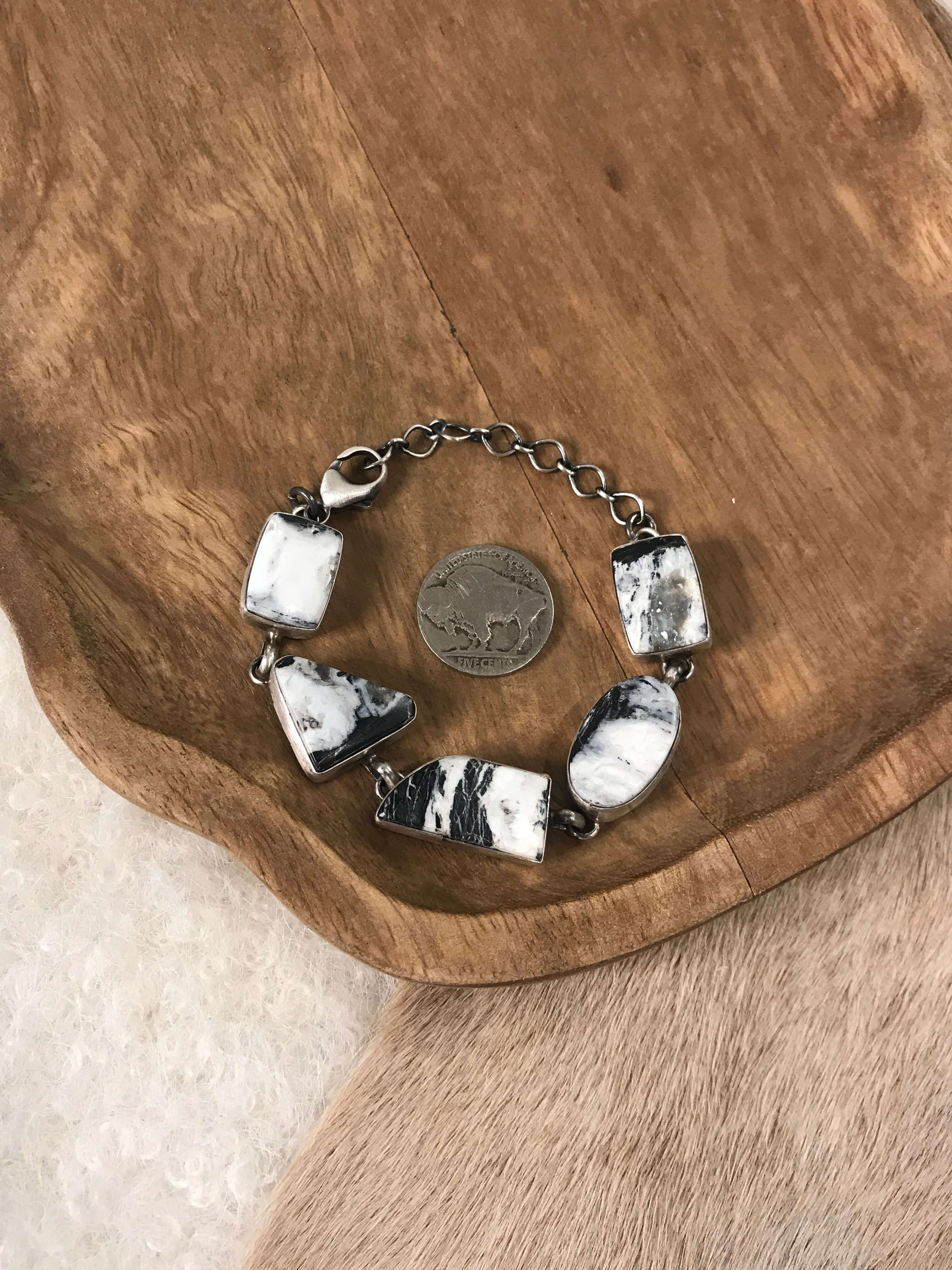 The Dekalb 5 Stone Link Bracelets, 2 - Image 3