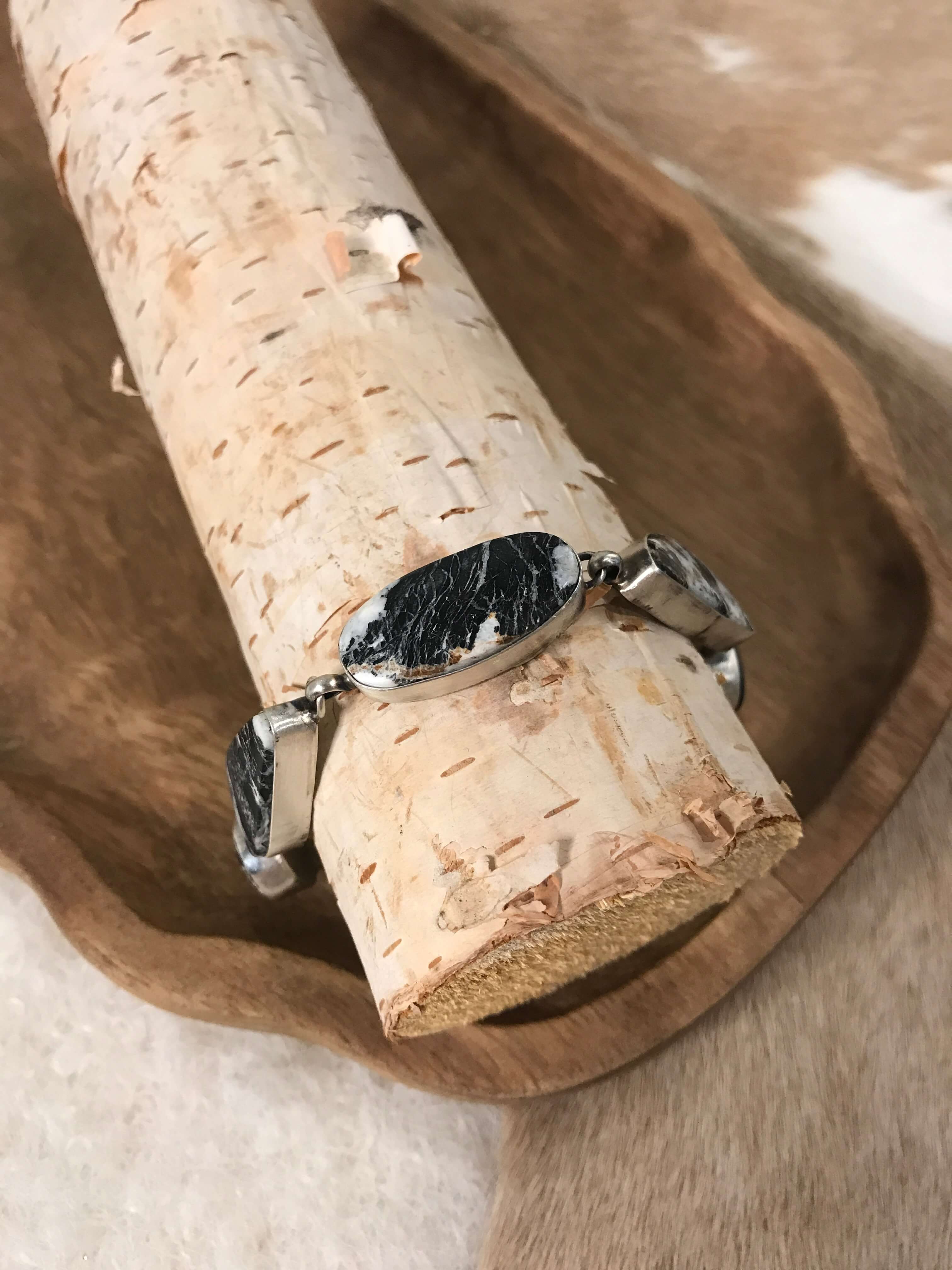 The Dekalb 5 Stone Link Bracelets, 1 - Image 2