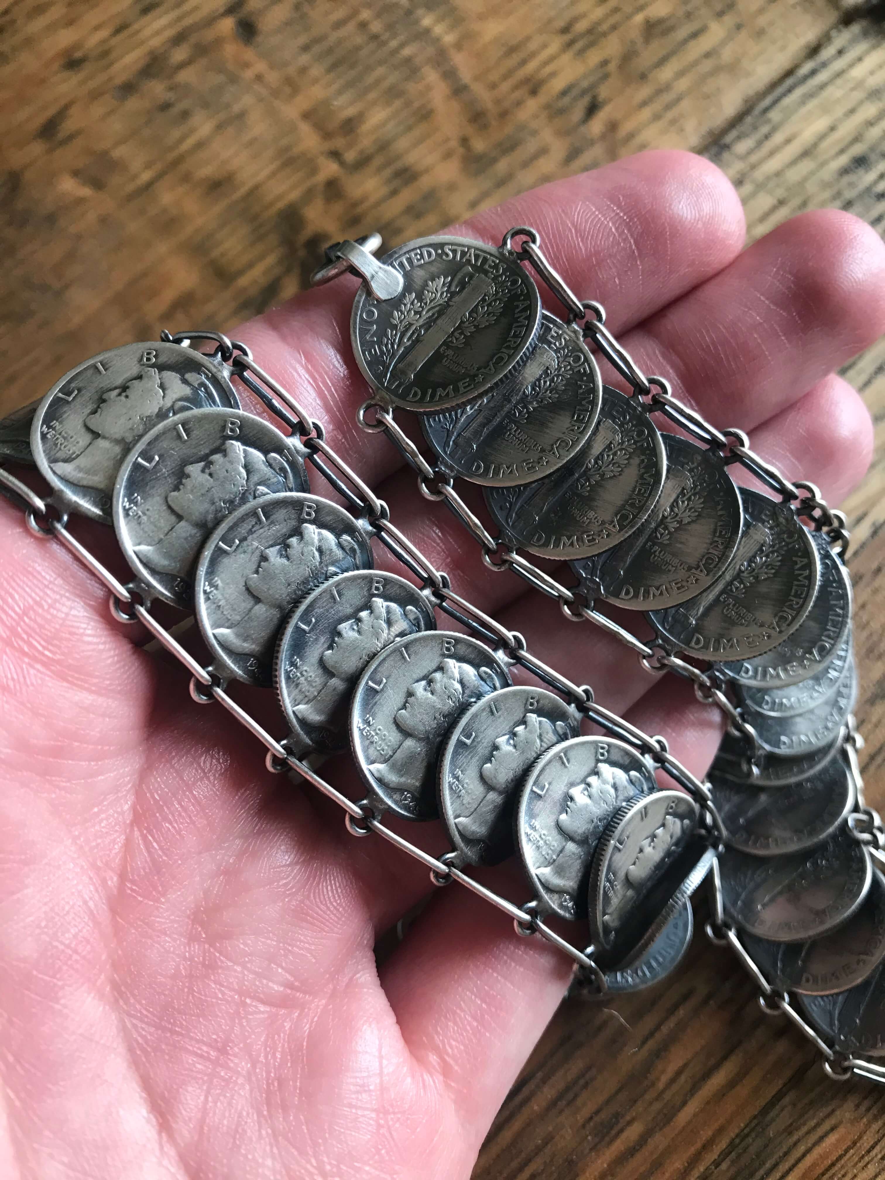 The Delaney Coin Link Bracelets - Image 8