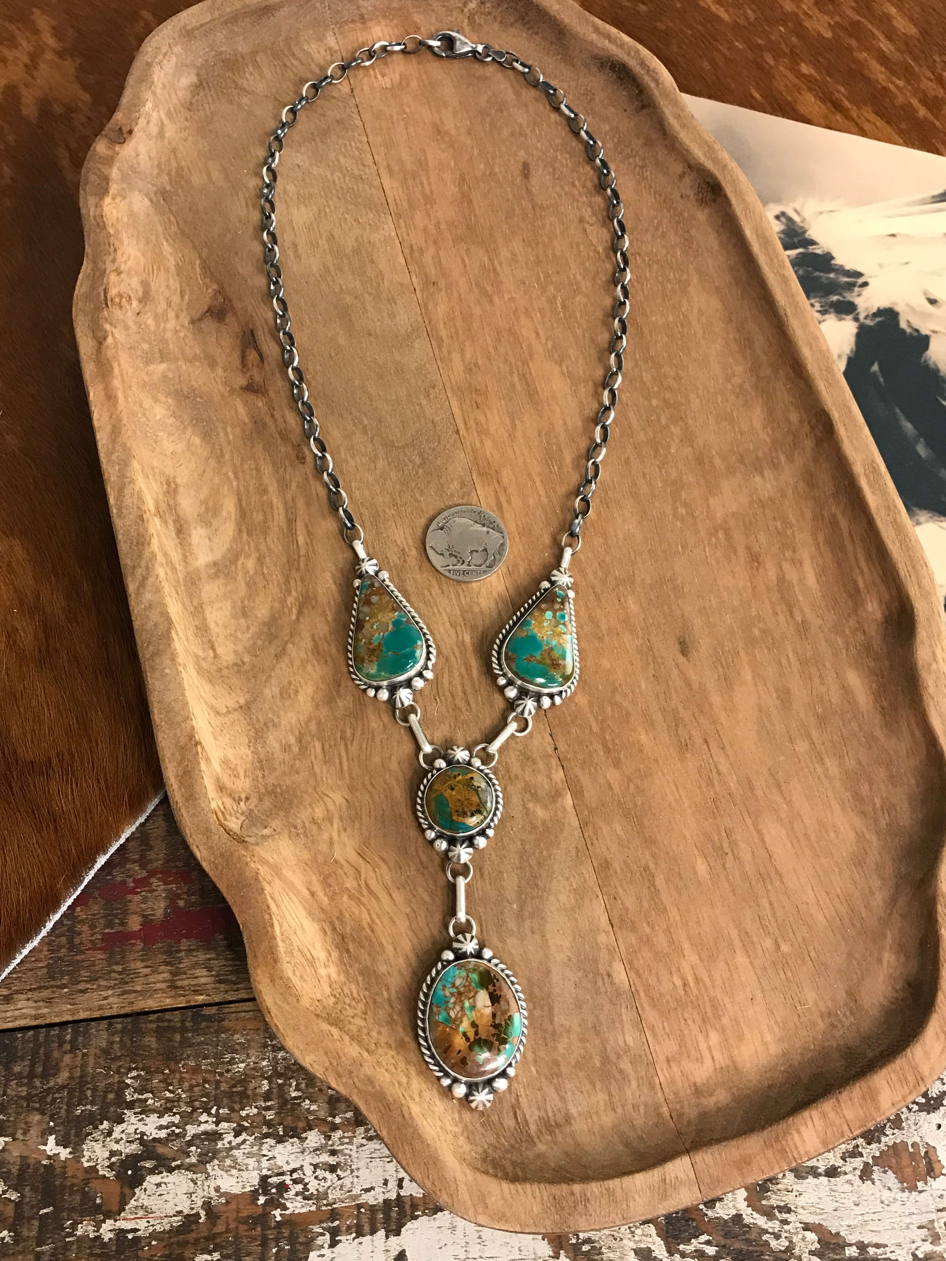 The Dolliver Lariat Necklace Set - Image 5
