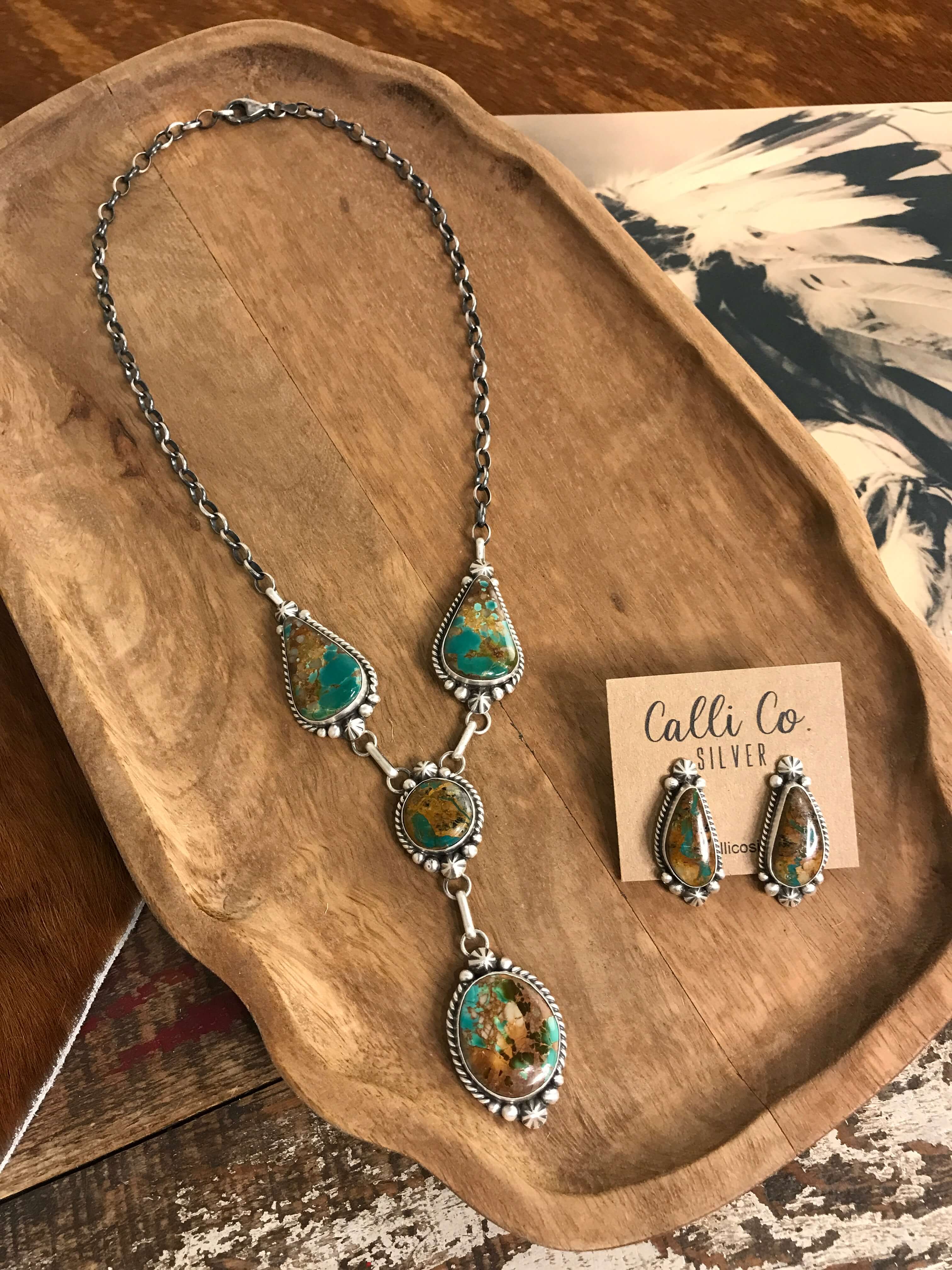 The Dolliver Lariat Necklace Set - Image 7