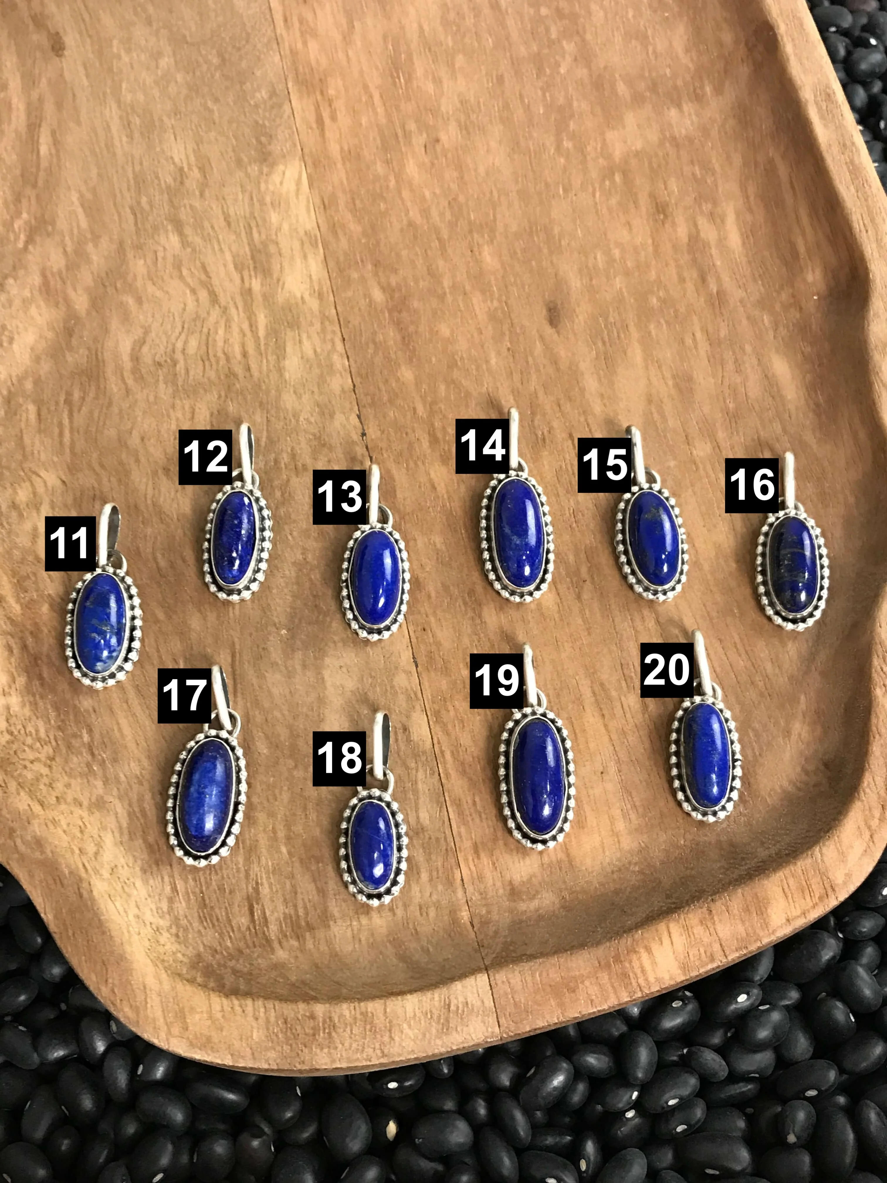 The Dotson Pendant in Lapis - Image 4