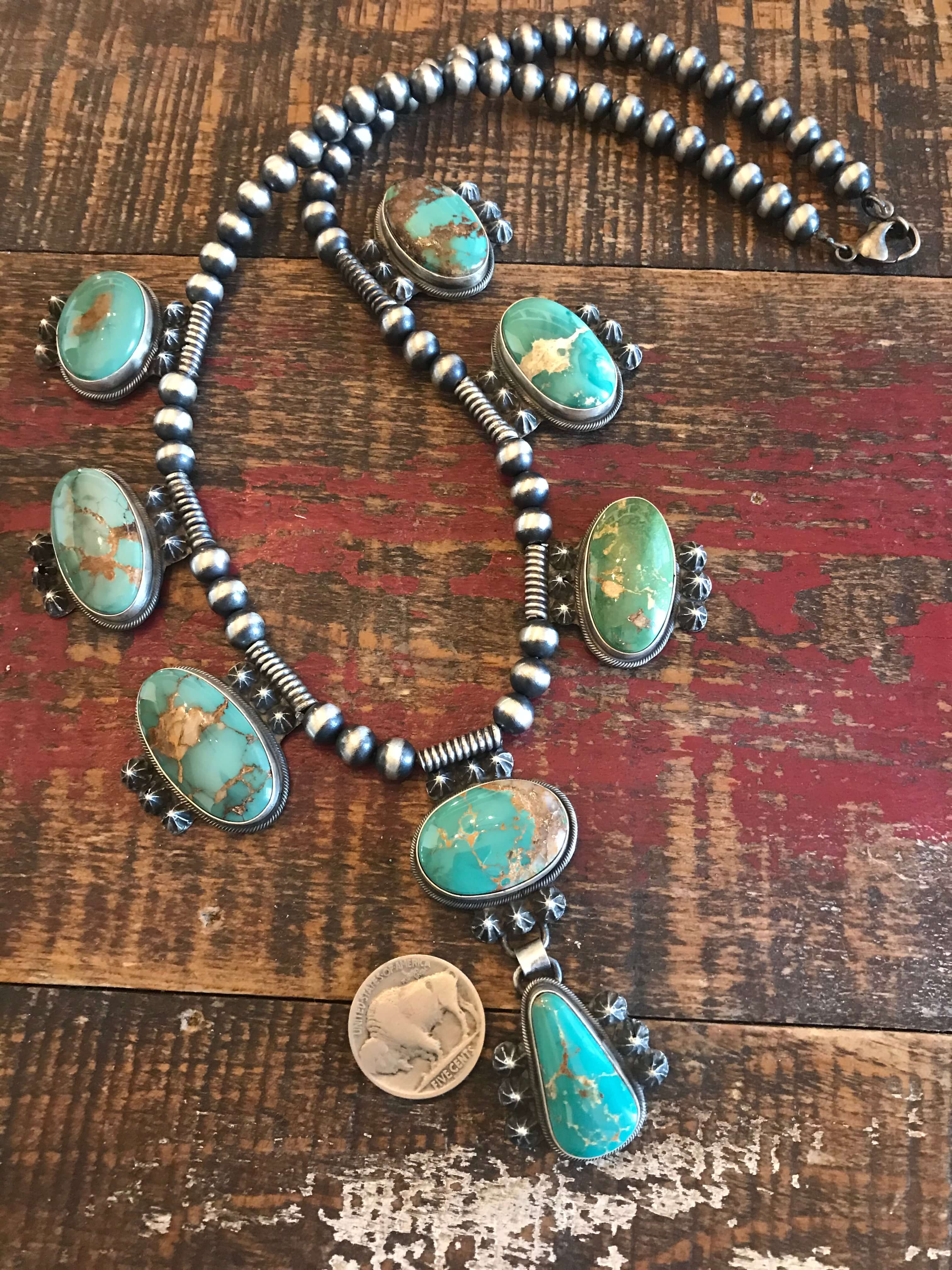 The Draper Turquoise Necklace - Image 3