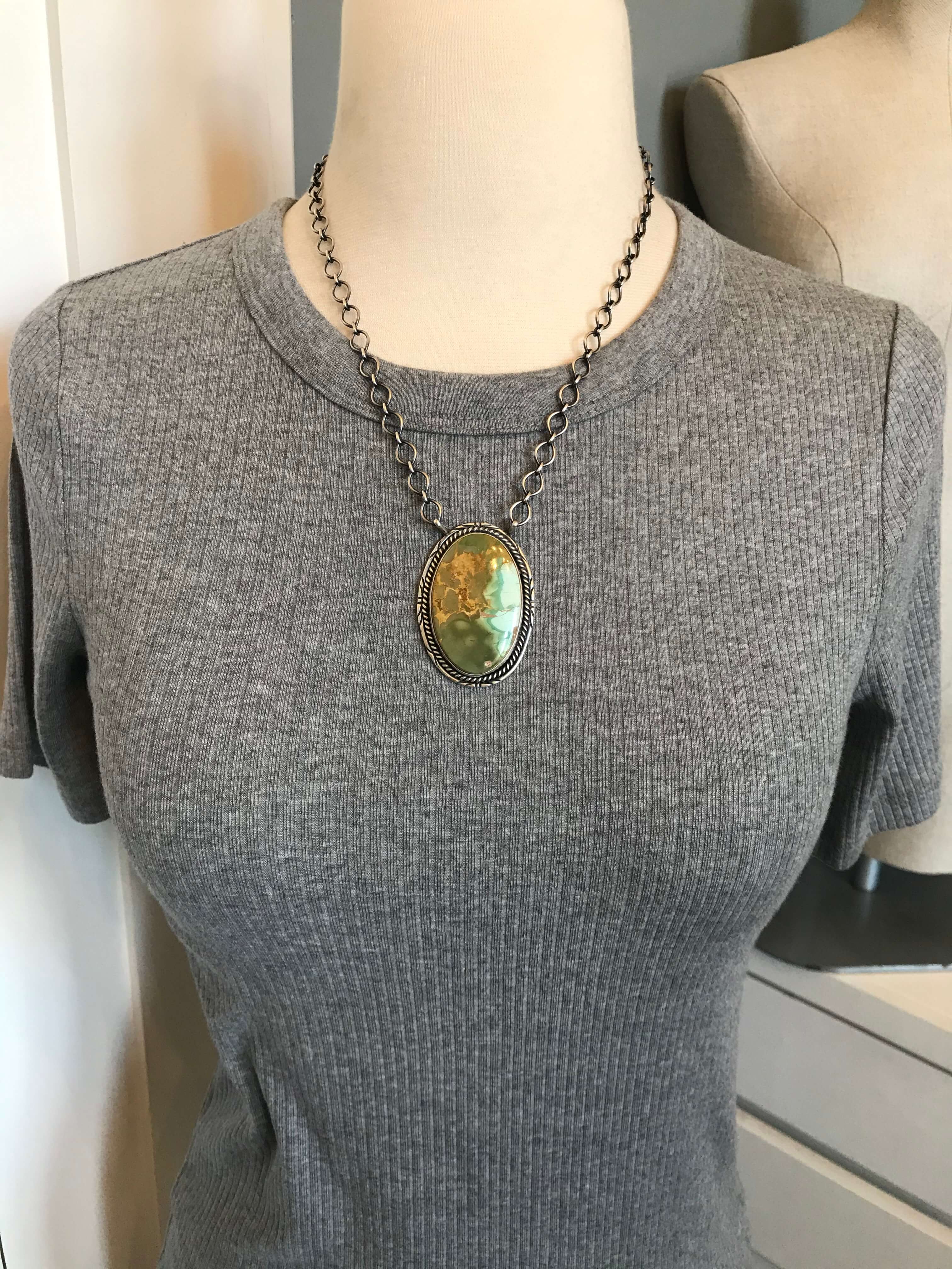 The Eagle Mountain Turquoise Necklace, 2 - Image 3