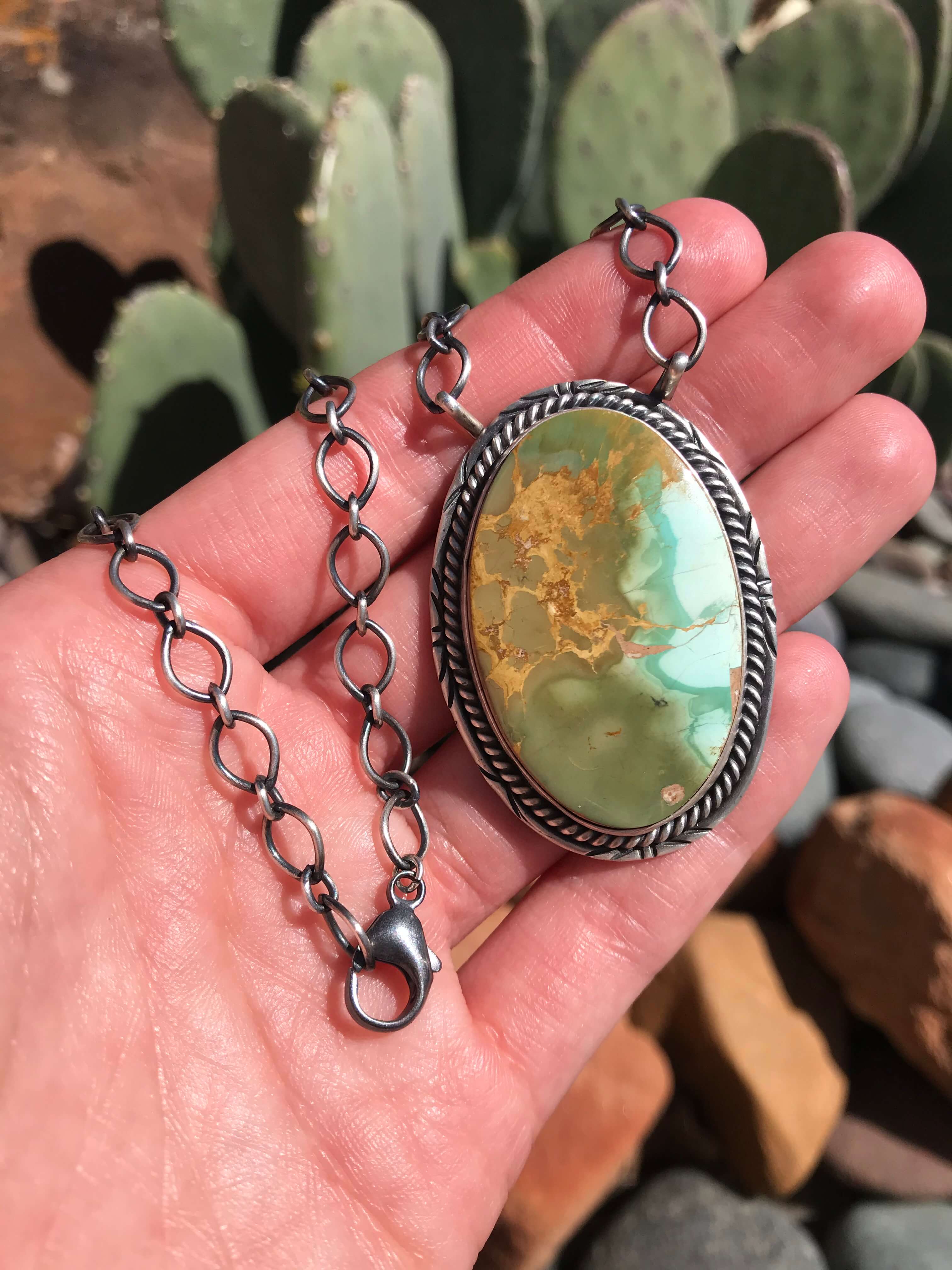 The Eagle Mountain Turquoise Necklace, 2 - Image 4