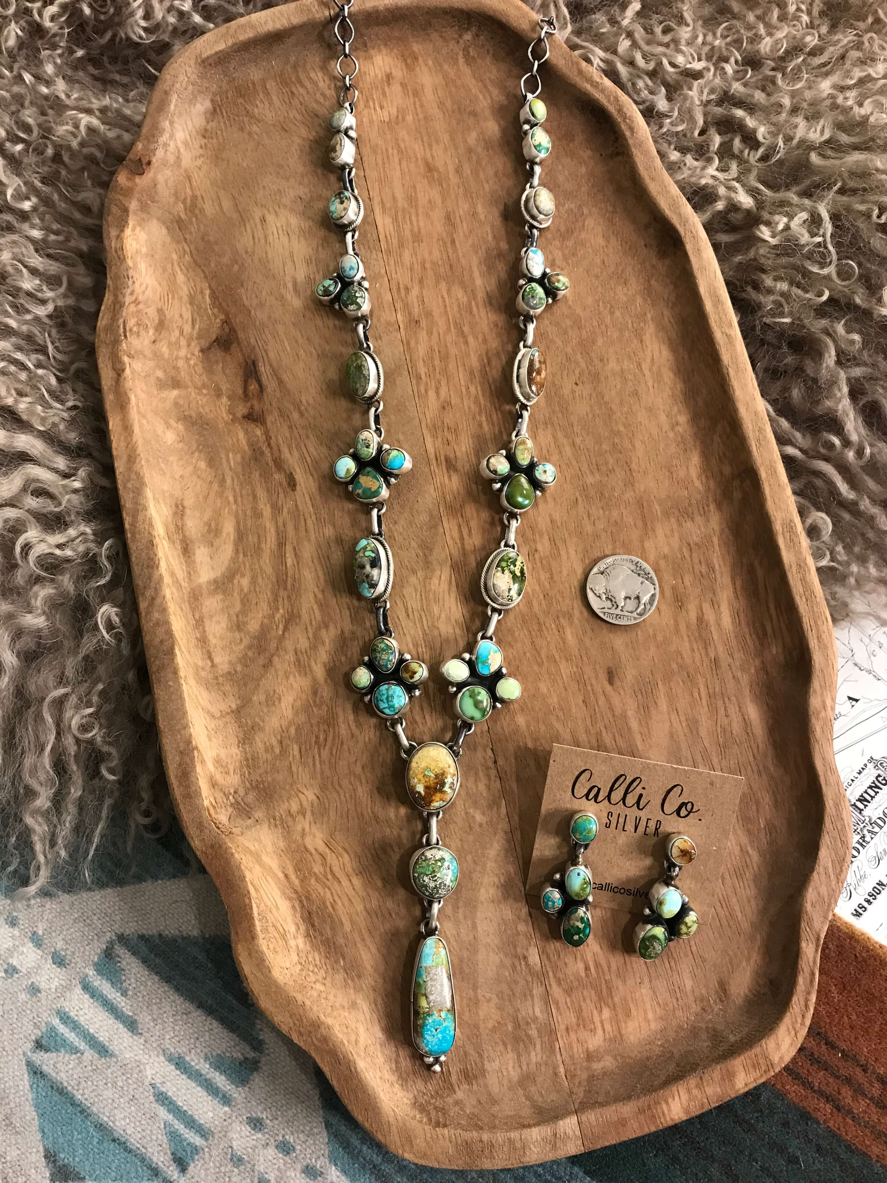 The Eastwood Lariat Necklace Set - Image 5
