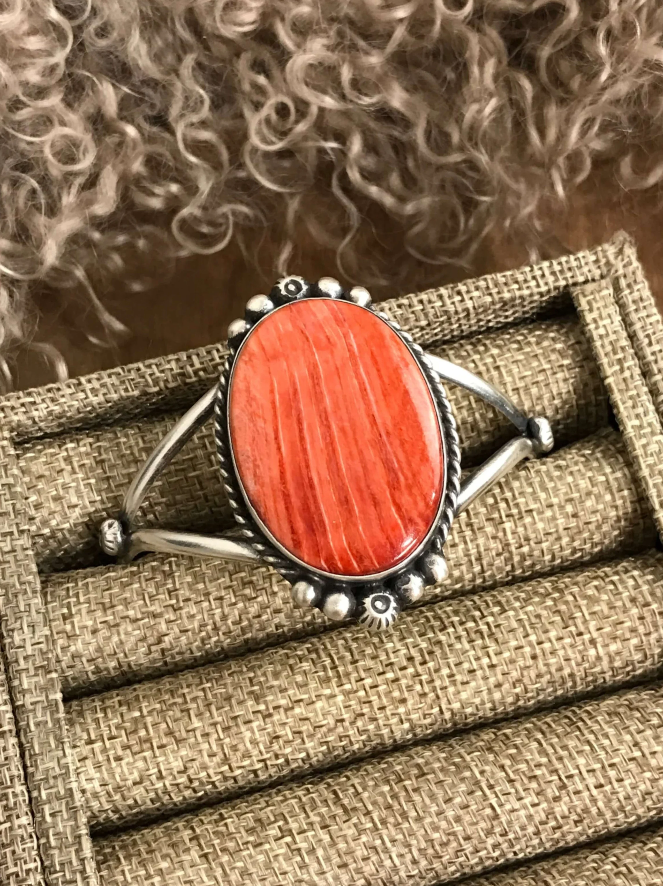 The Edens Isle Red Spiny Cuff, 2