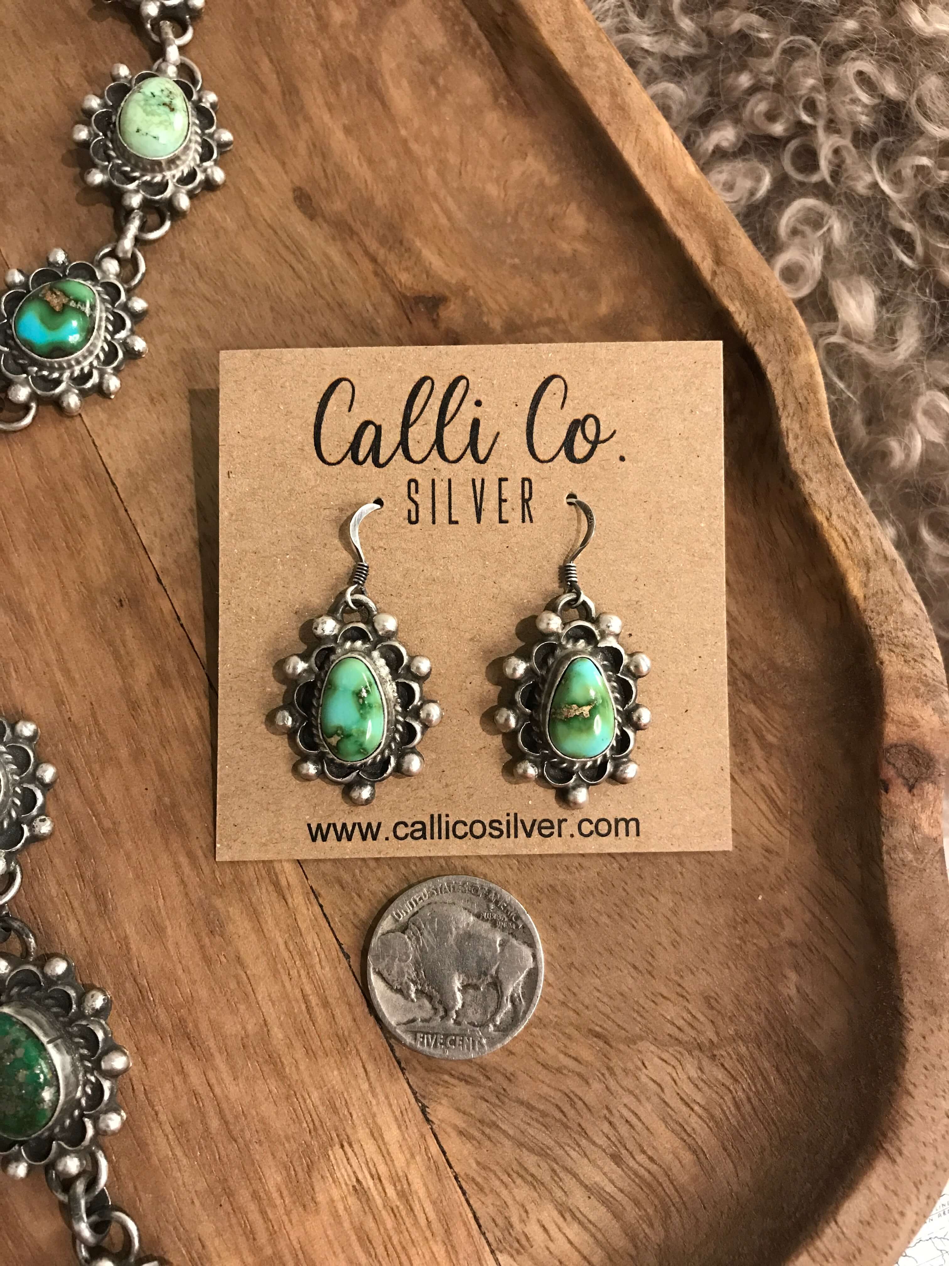 The El Paso Turquoise Lariat Necklace Set - Image 6