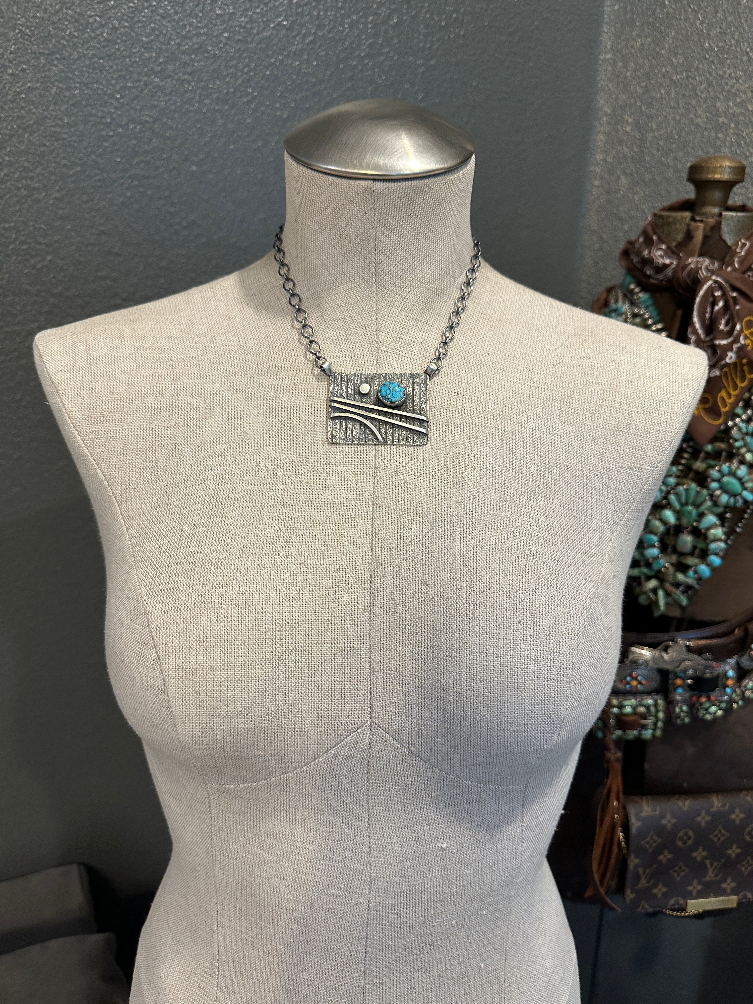 The Flat Creek Turquoise Necklace, 1 - Image 3
