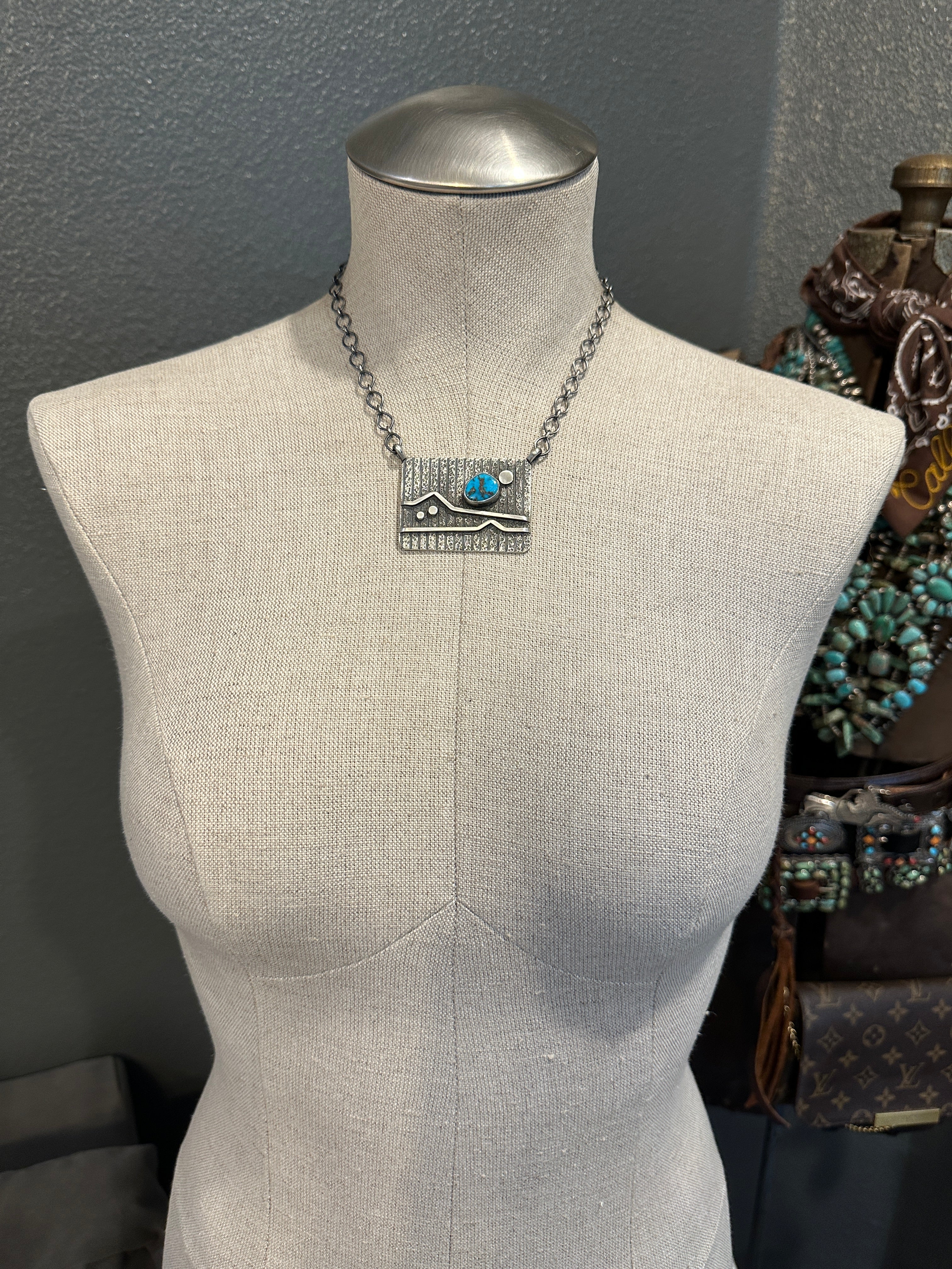 The Flat Creek Turquoise Necklace, 3 - Image 3