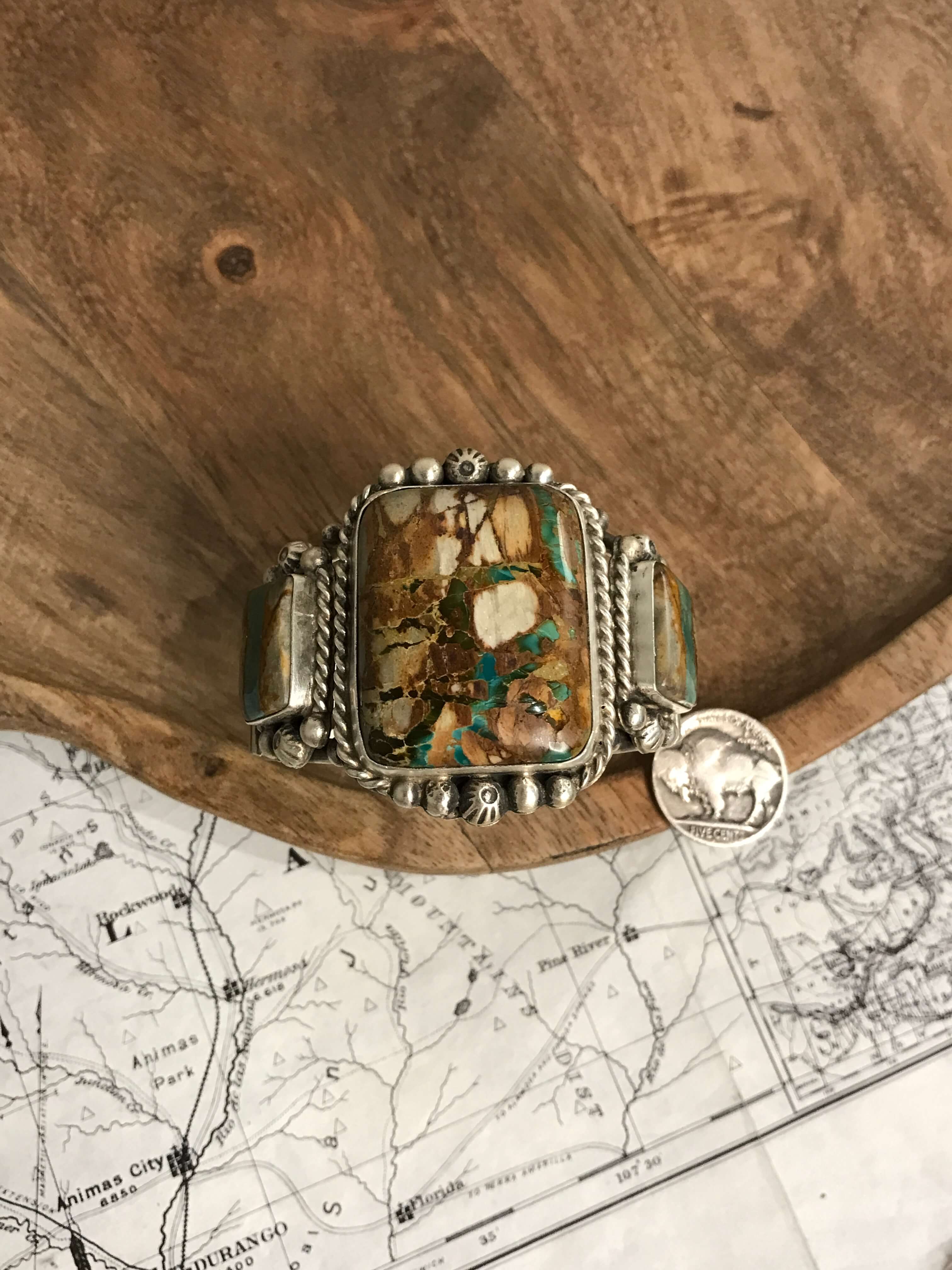 The Fredonia Turquoise Cuff, 4 - Image 3