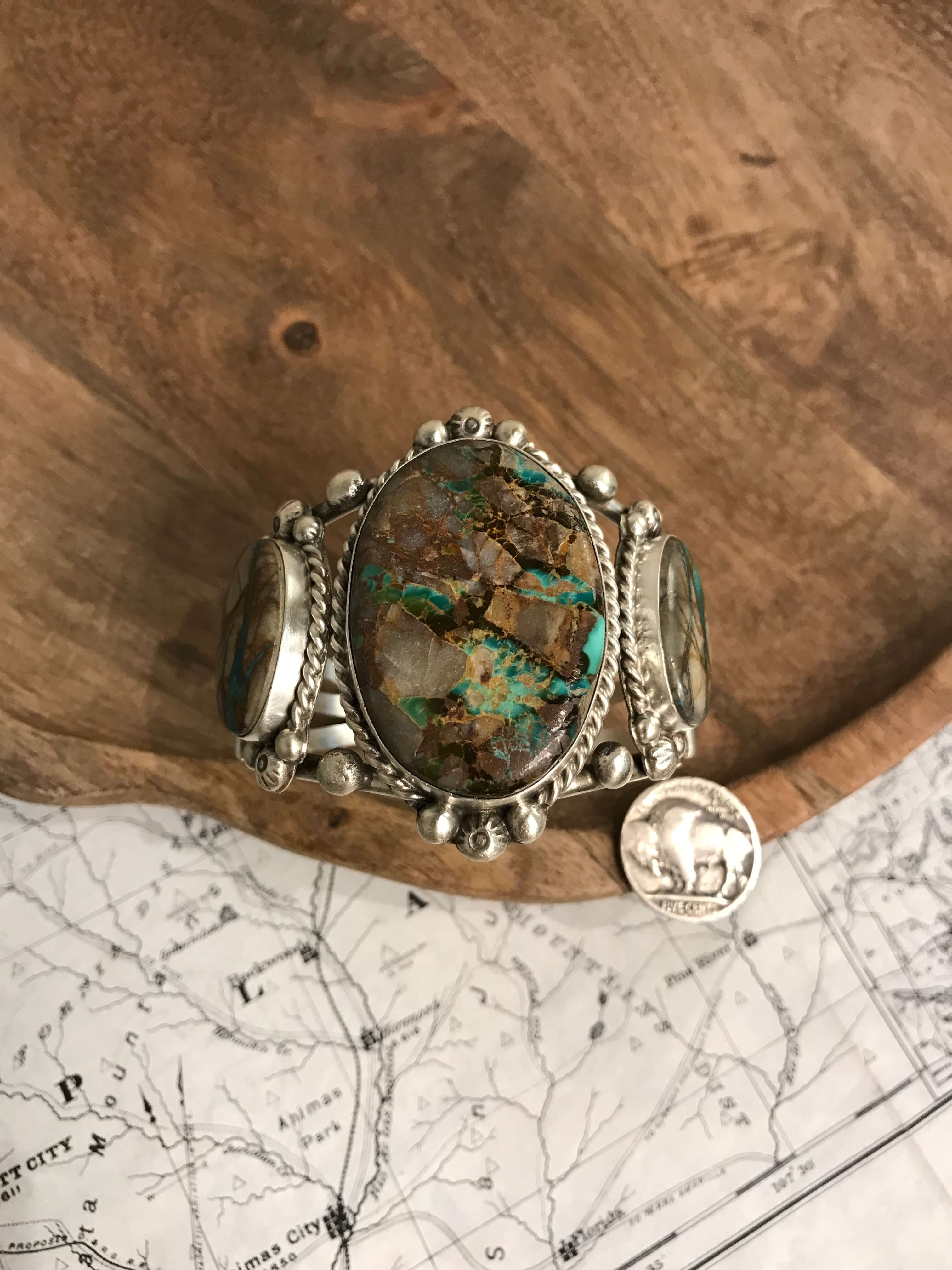 The Fredonia Turquoise Cuff, 2 - Image 3