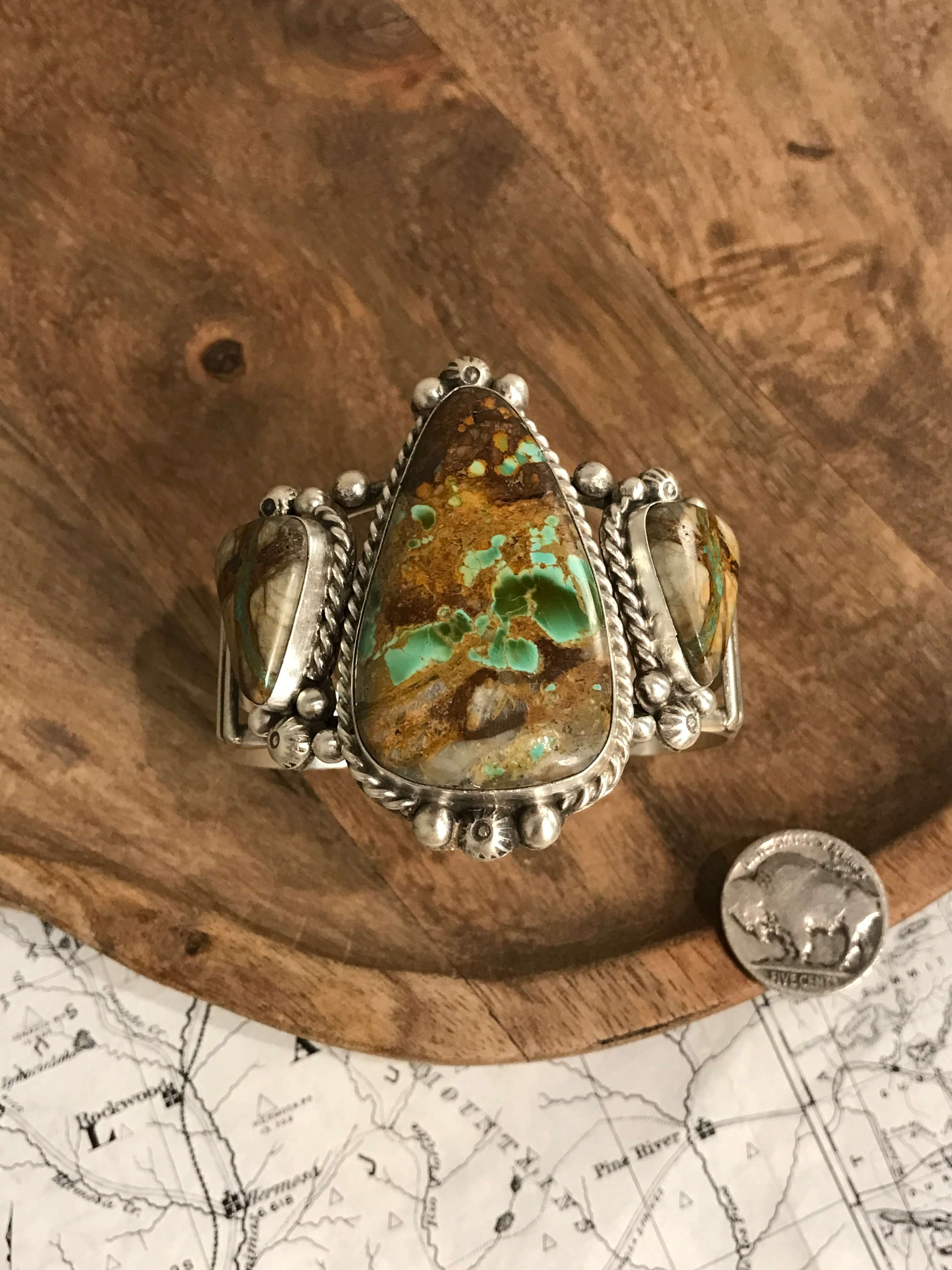 The Fredonia Turquoise Cuff, 1 - Image 3