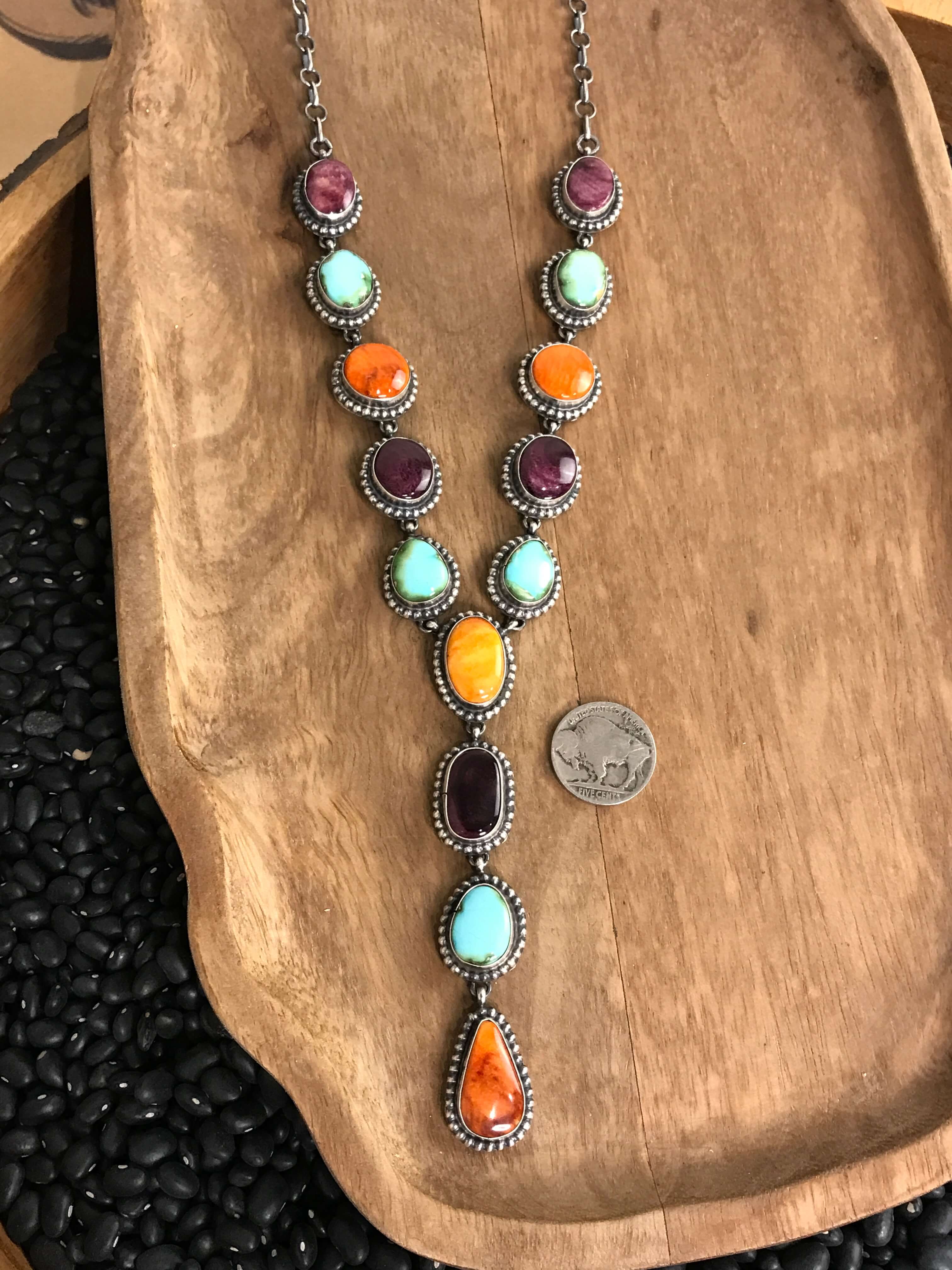 The Scotia Lariat Necklace Set - Image 6