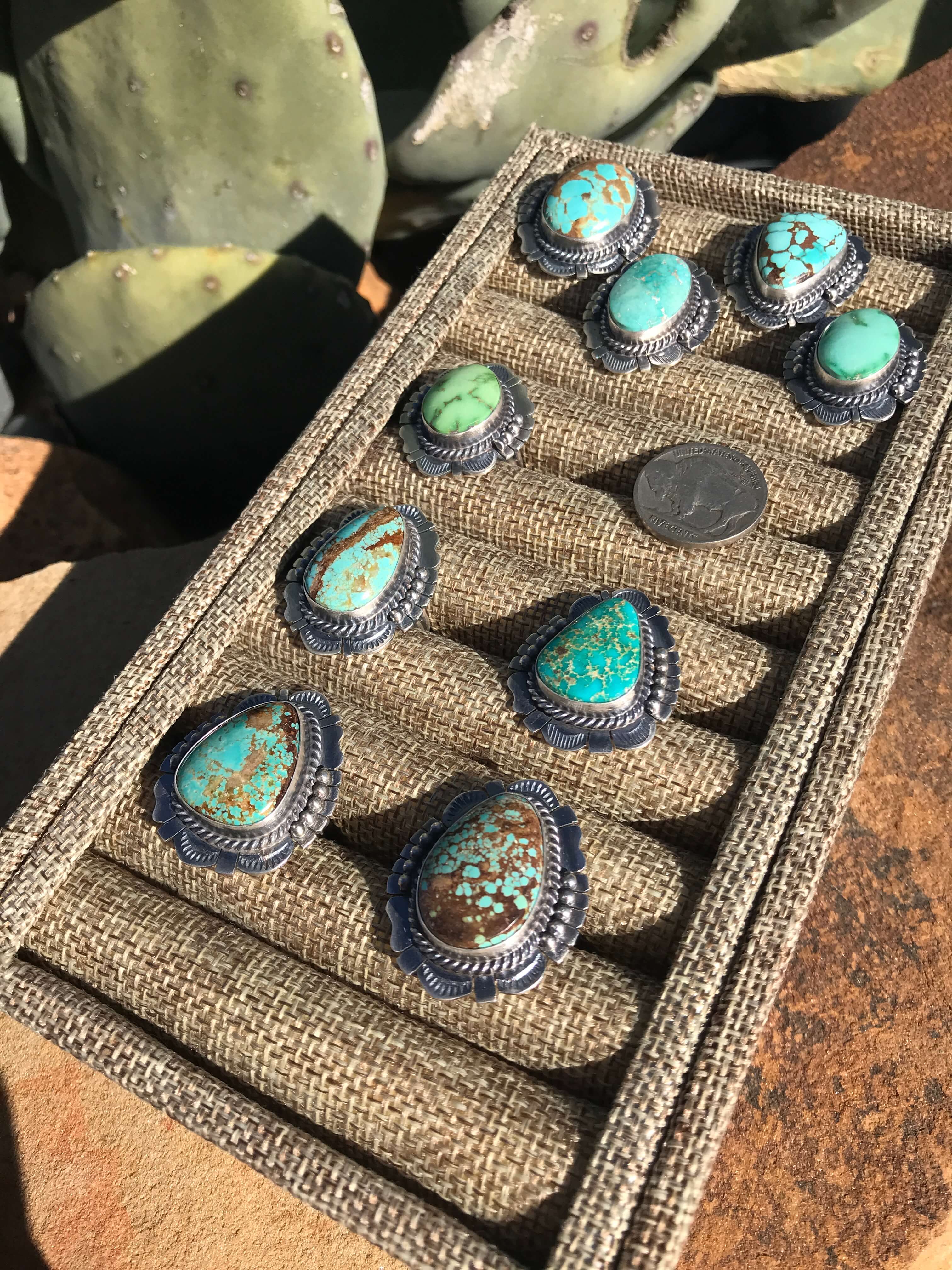 The Geneva Turquoise Rings - Image 4
