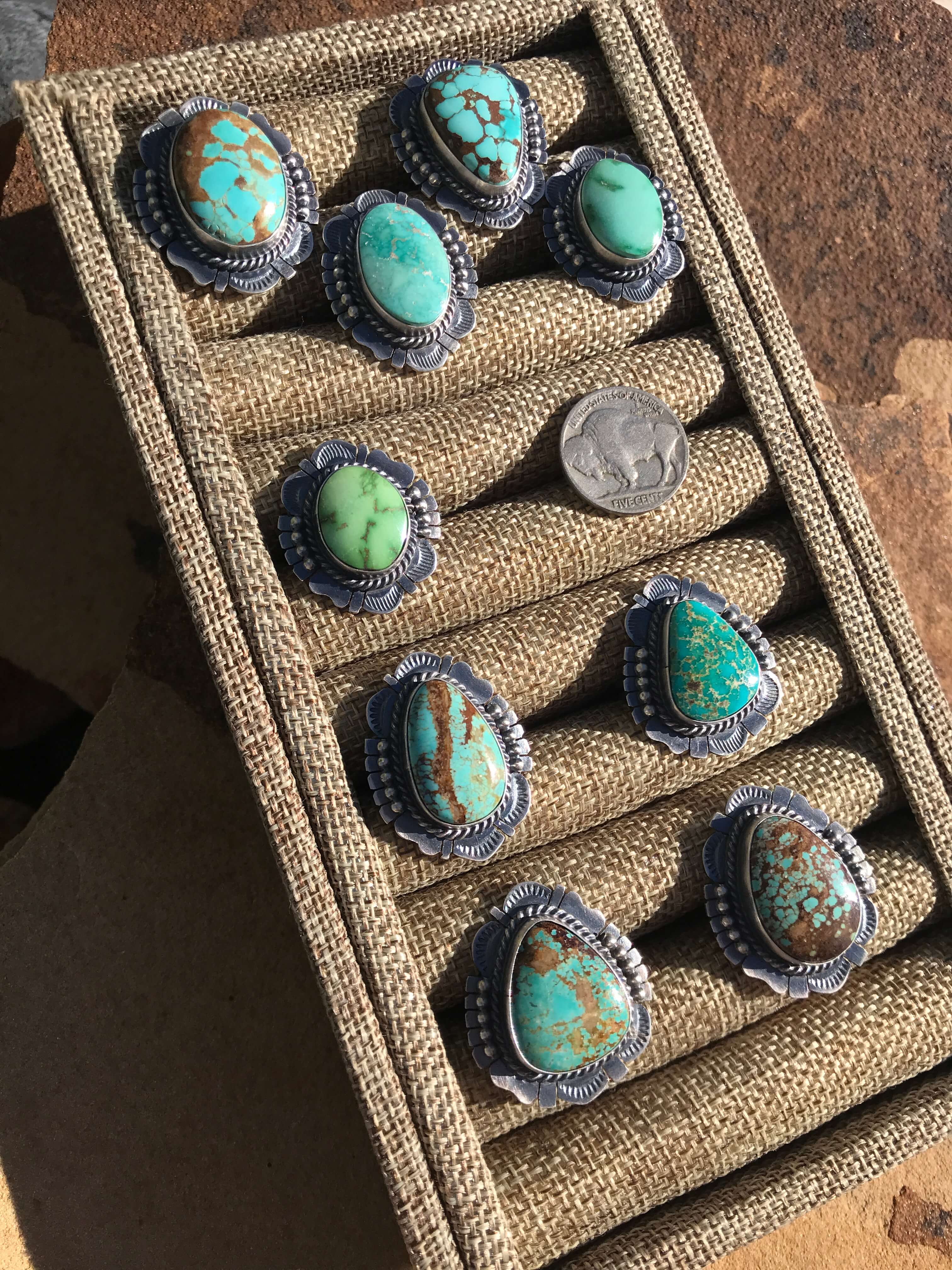 The Geneva Turquoise Rings - Image 5