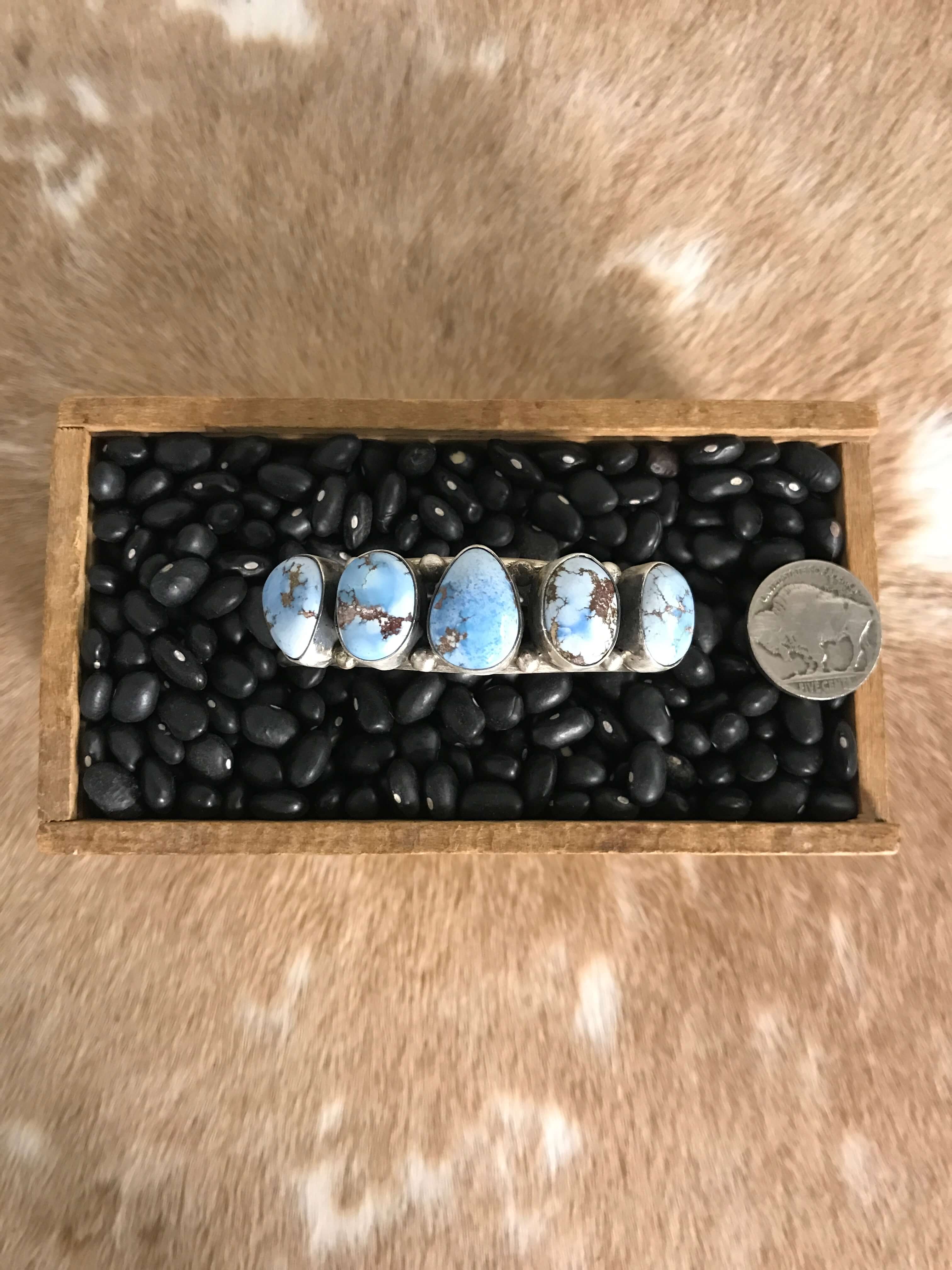 The Giddings 5 Stone Cuff, 1 - Image 3