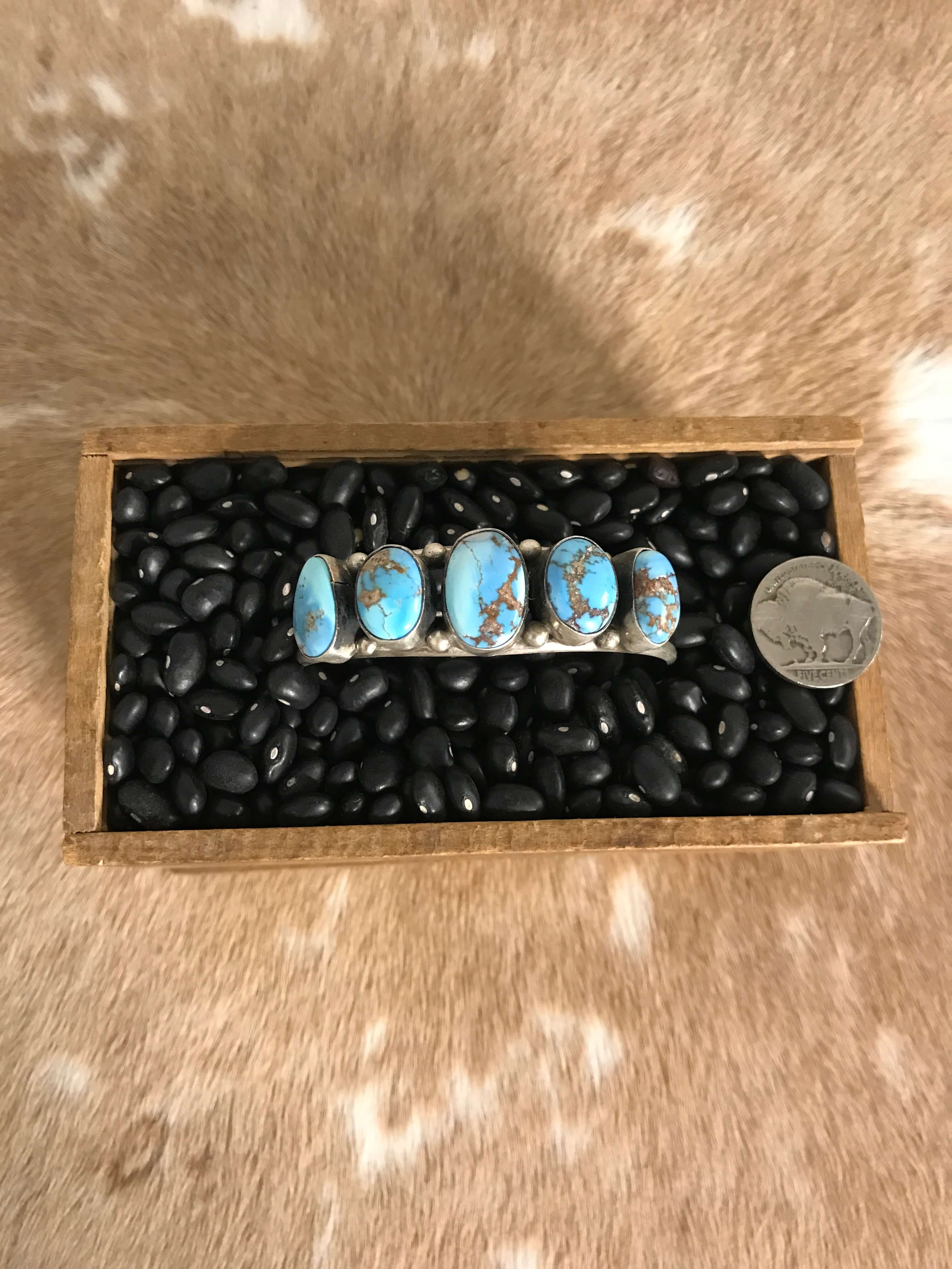 The Giddings 5 Stone Cuff, 2 - Image 2