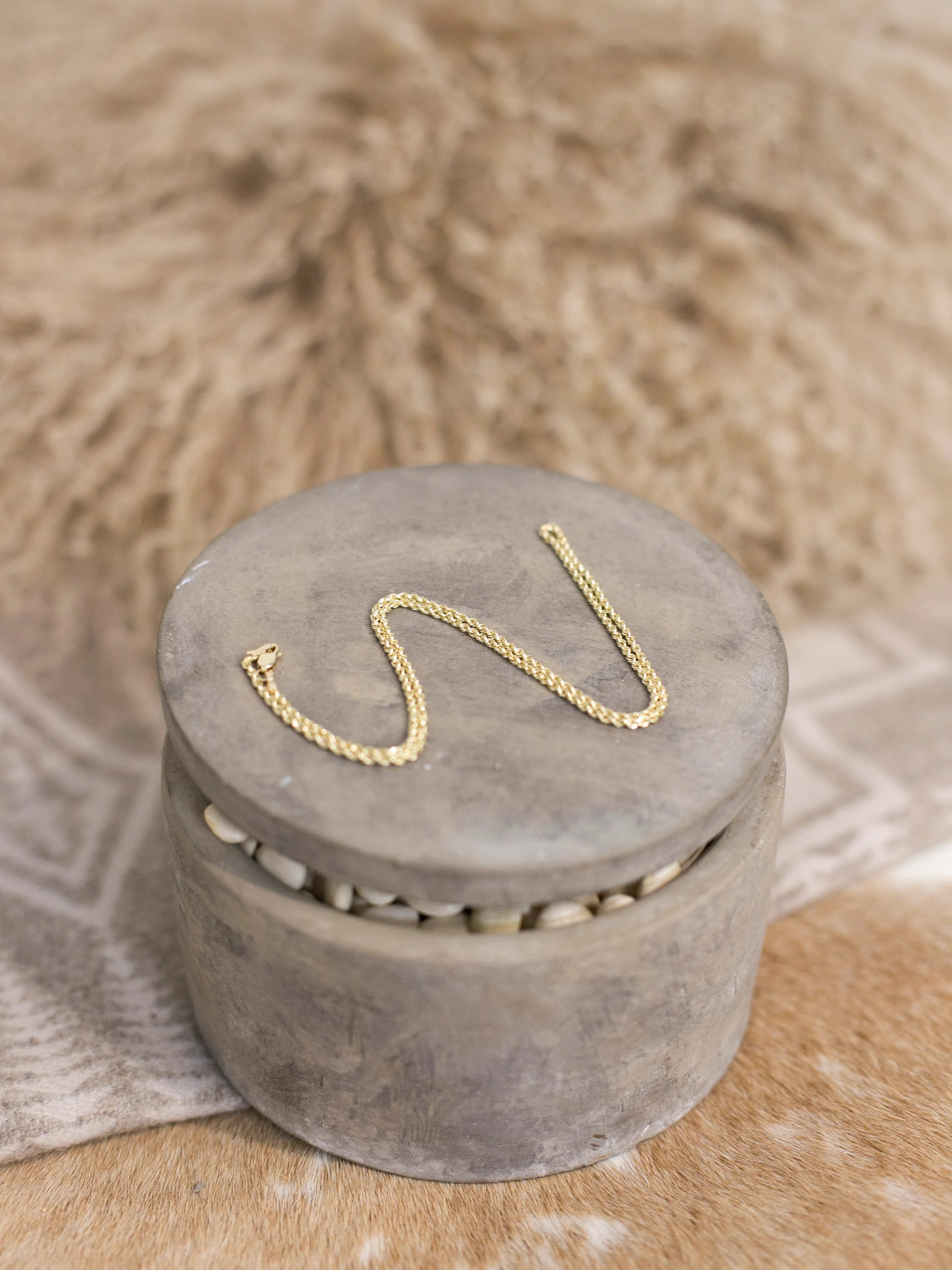 The Rope Chain in 14k Gold - Image 3