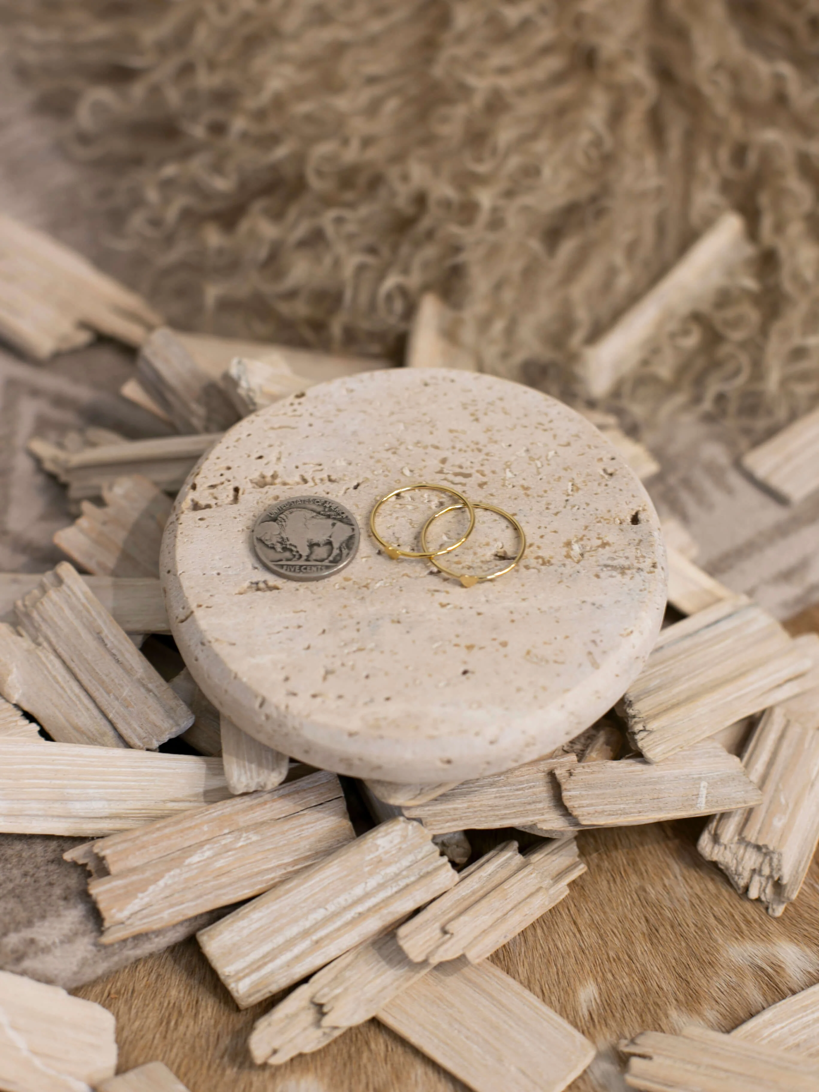 The Dainty Gold Heart Ring - Image 6
