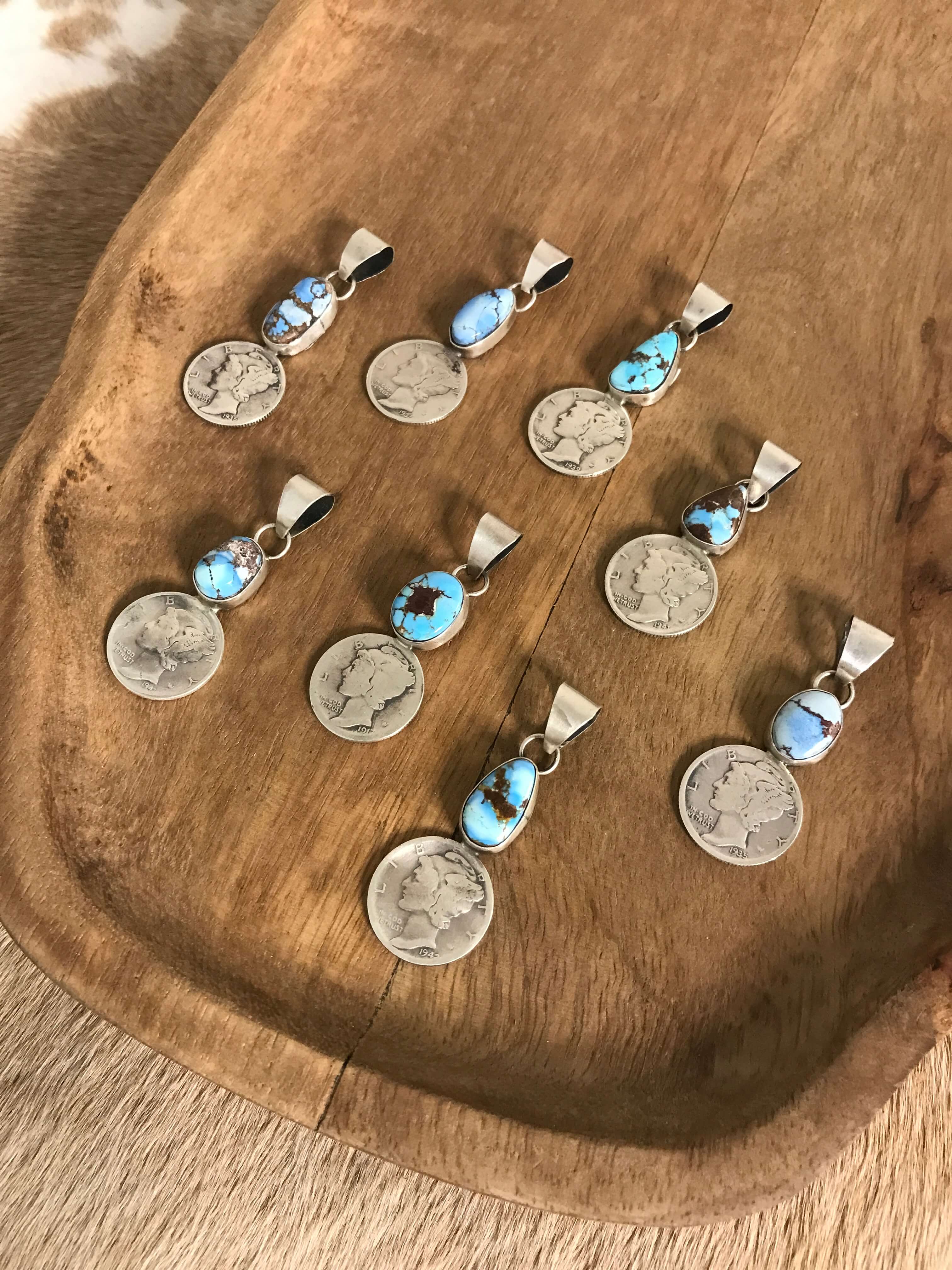 The Golden Hills Dime Pendants - Image 4