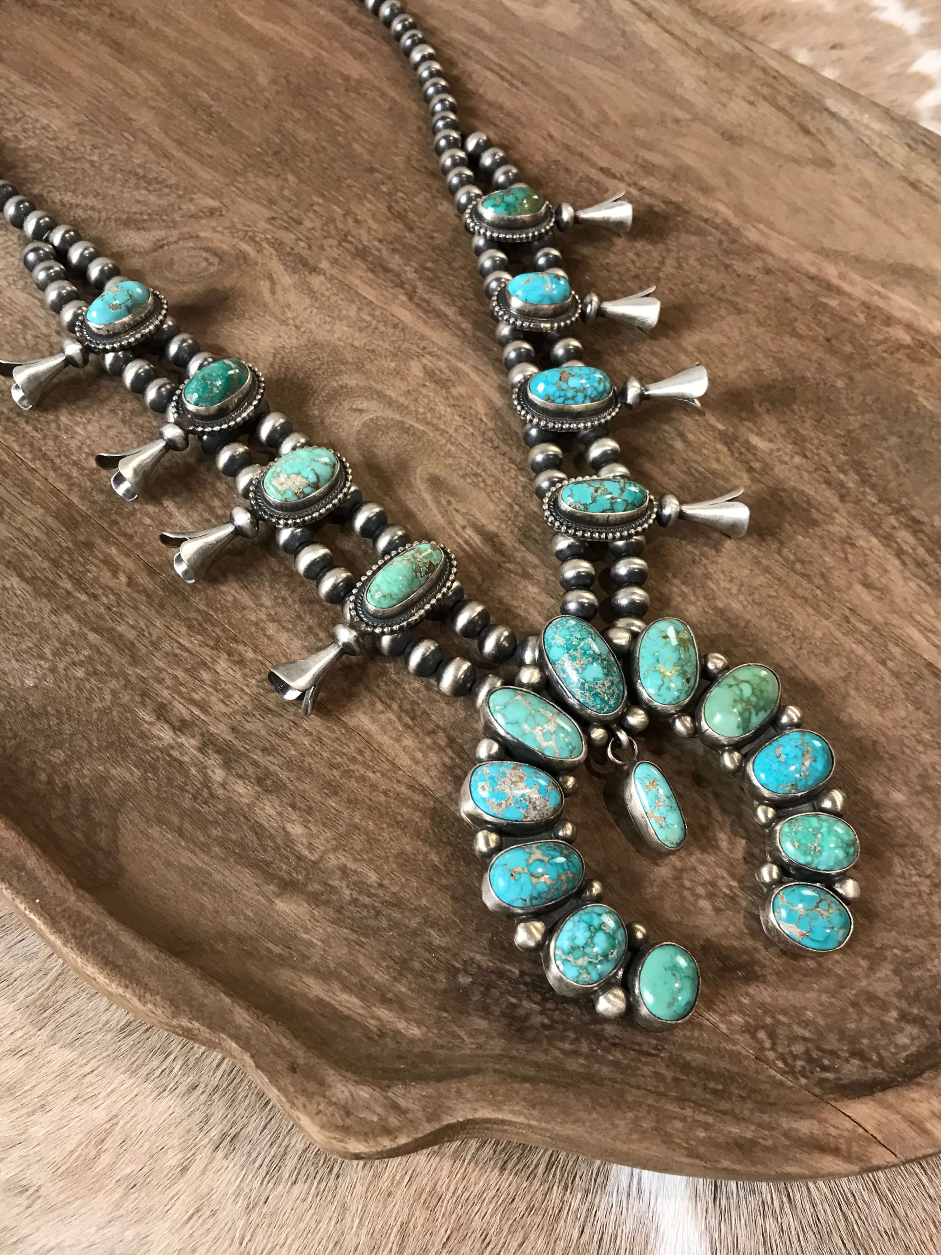 The Hatfield Squash Blossom Necklace Set - Image 6