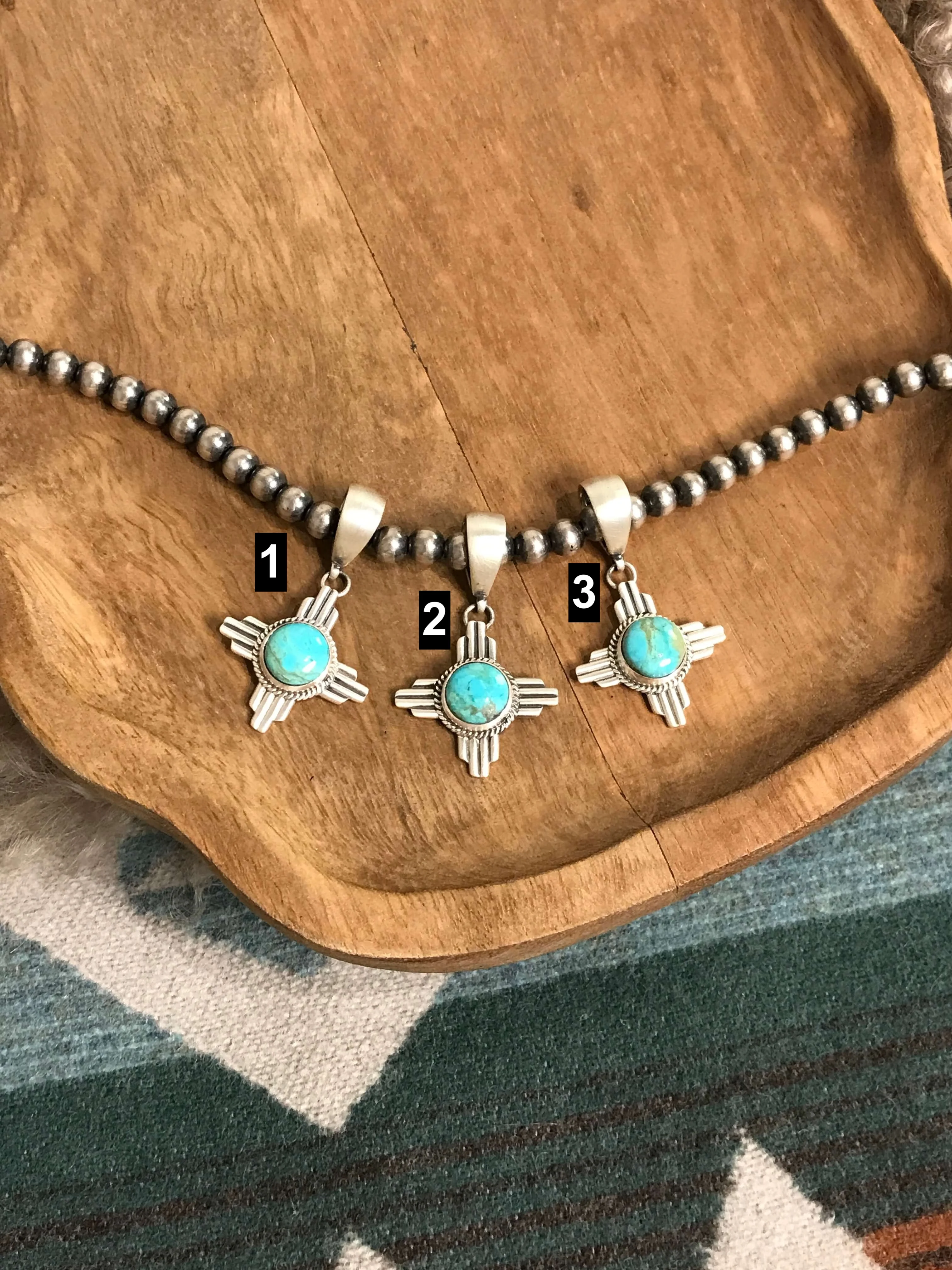 The Zia Turquoise Pendants - Image 2