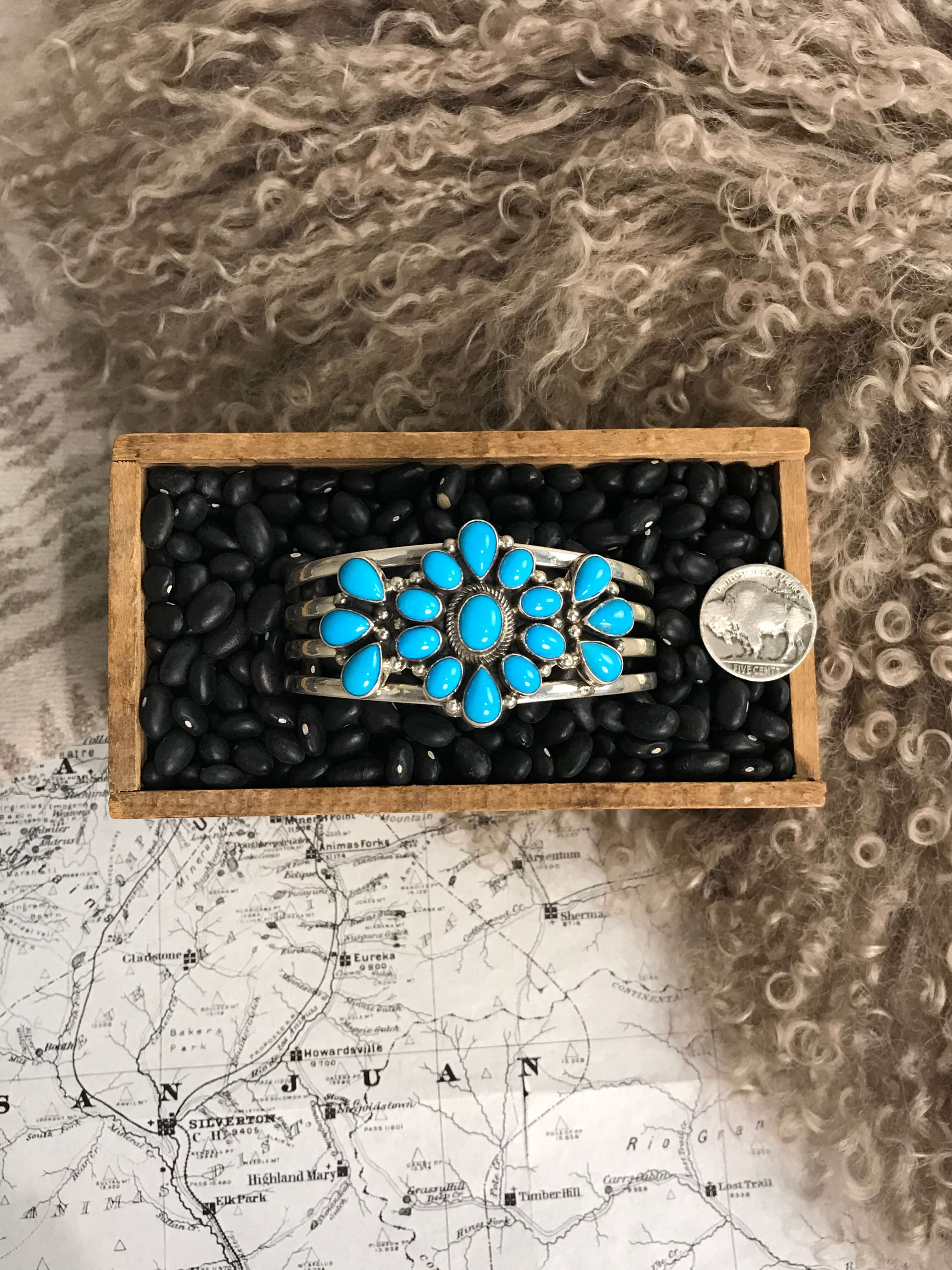 The Hesperus Turquoise Cuff - Image 2