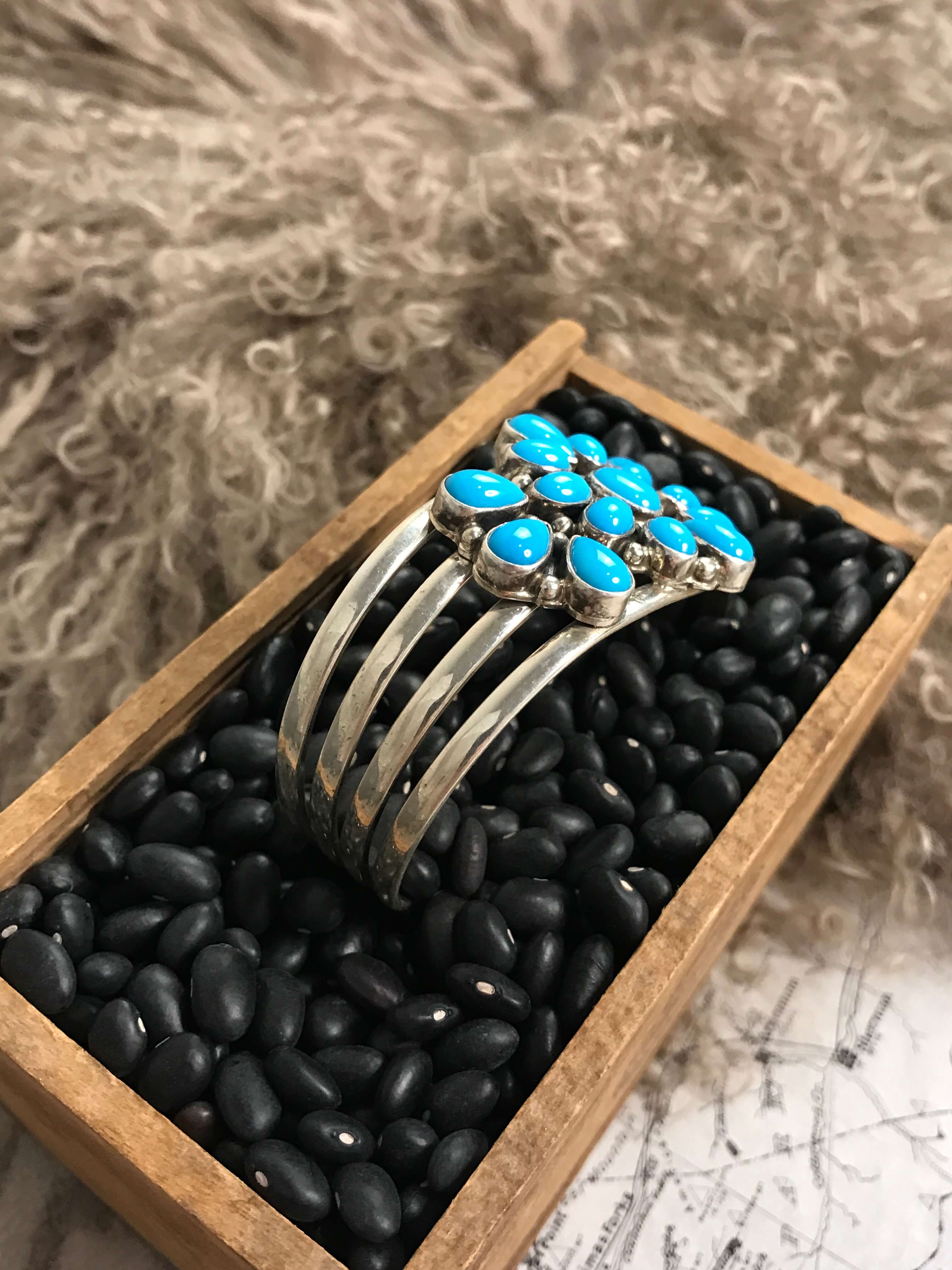 The Hesperus Turquoise Cuff - Image 3
