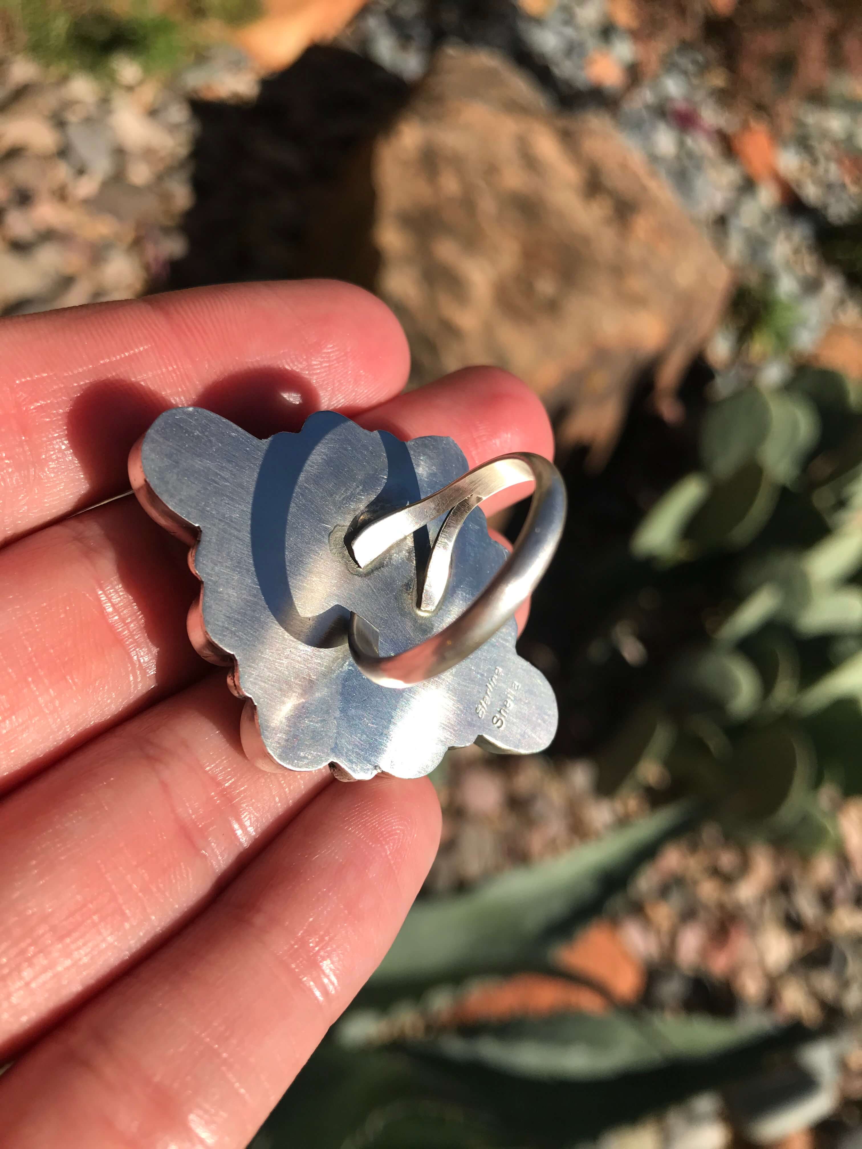 The Highriver Adjustable Turquoise Cluster Ring, 3 - Image 4
