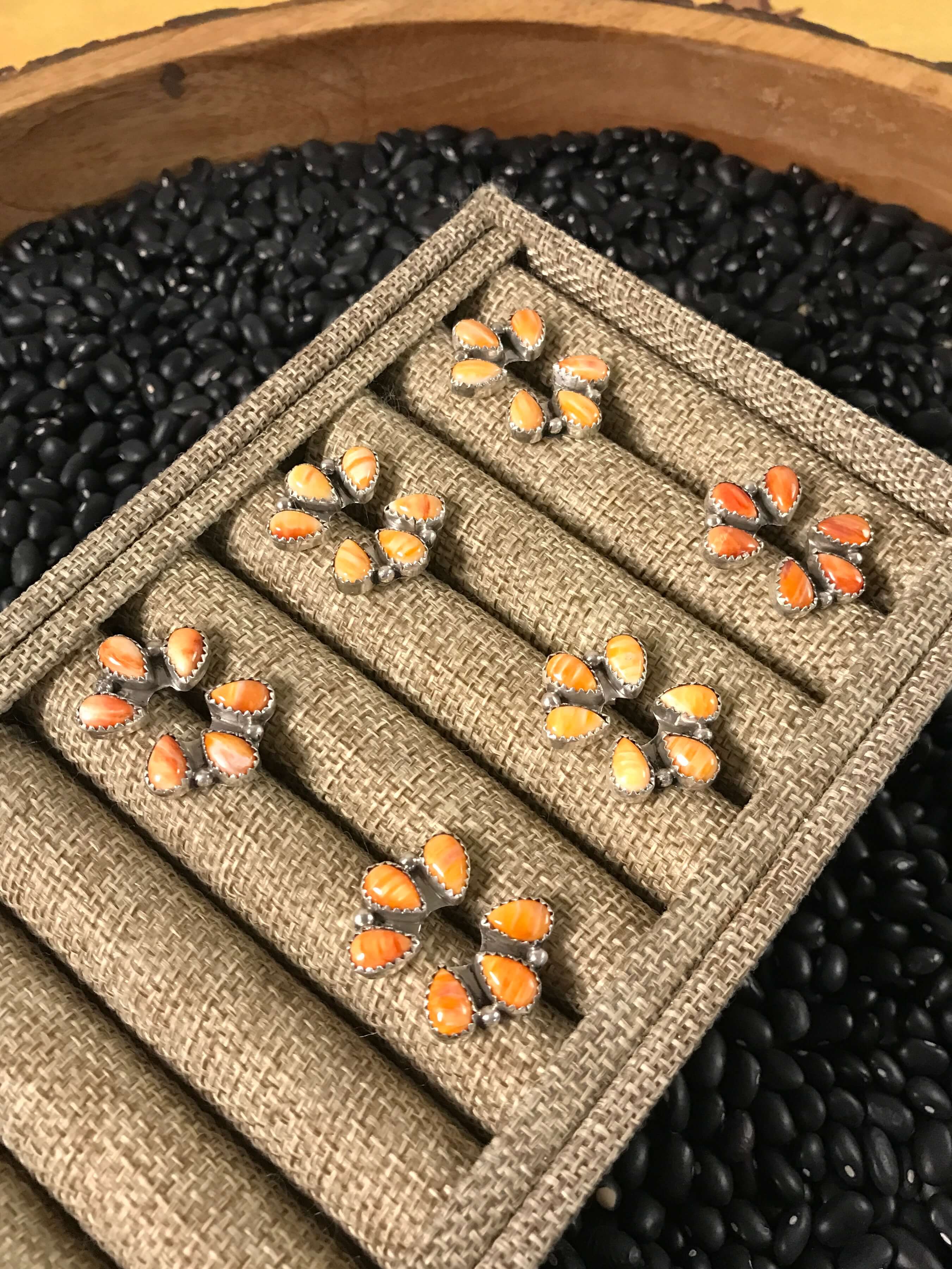 The Hoopoe Spiny Earrings - Image 3