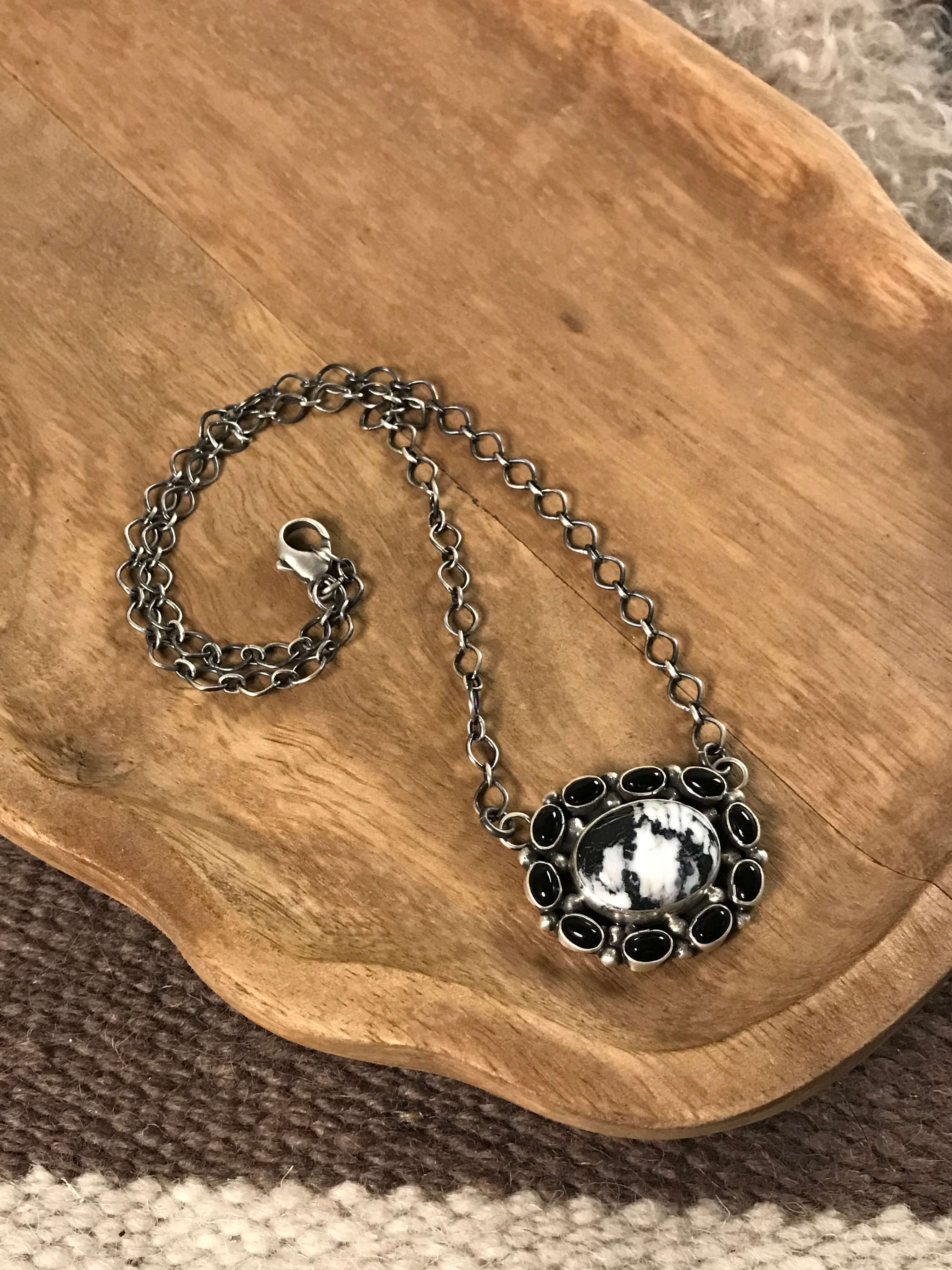 The Inola White Buffalo Necklace, 3