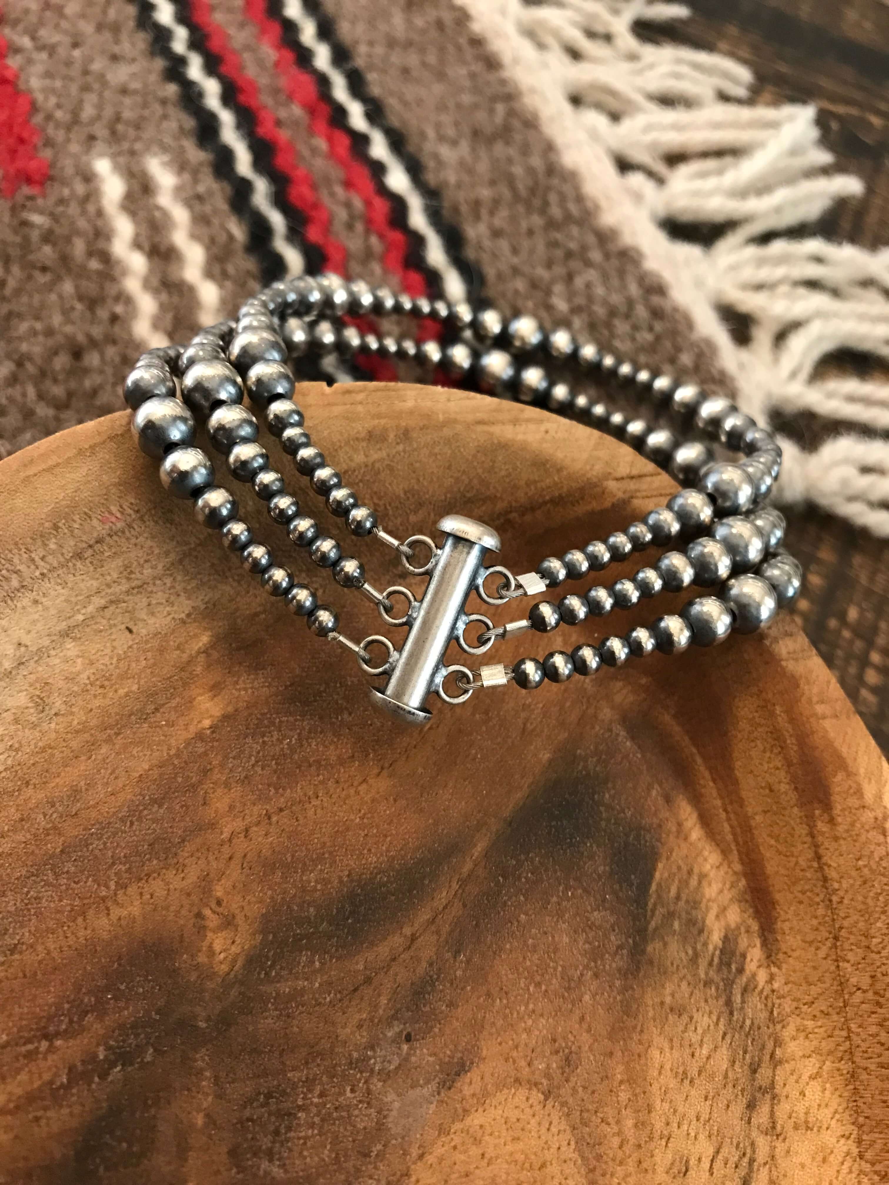 The Jackson 3 Strand Bracelet - Image 3