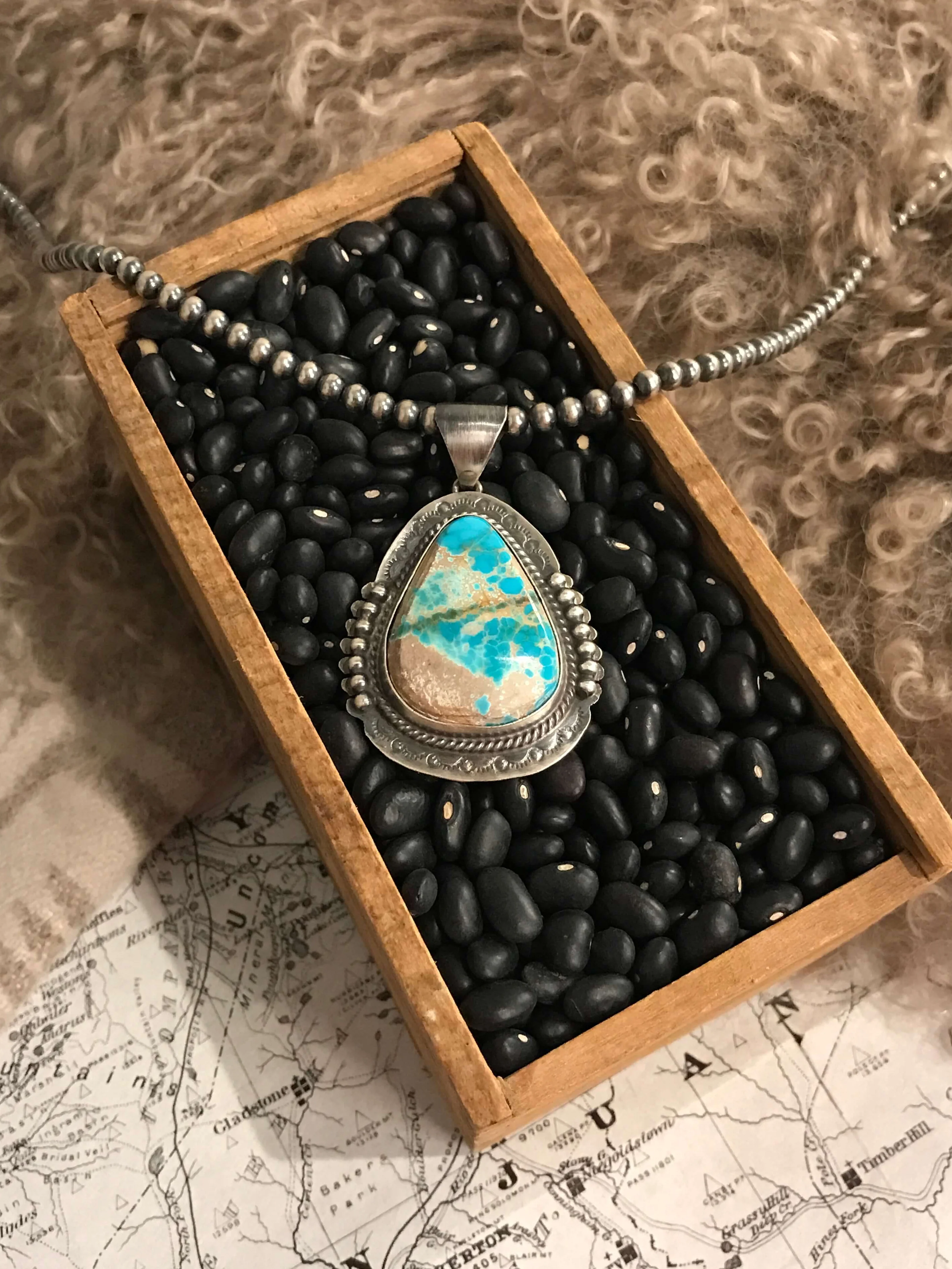 The Jesse Turquoise Pendant, 1 - Image 4