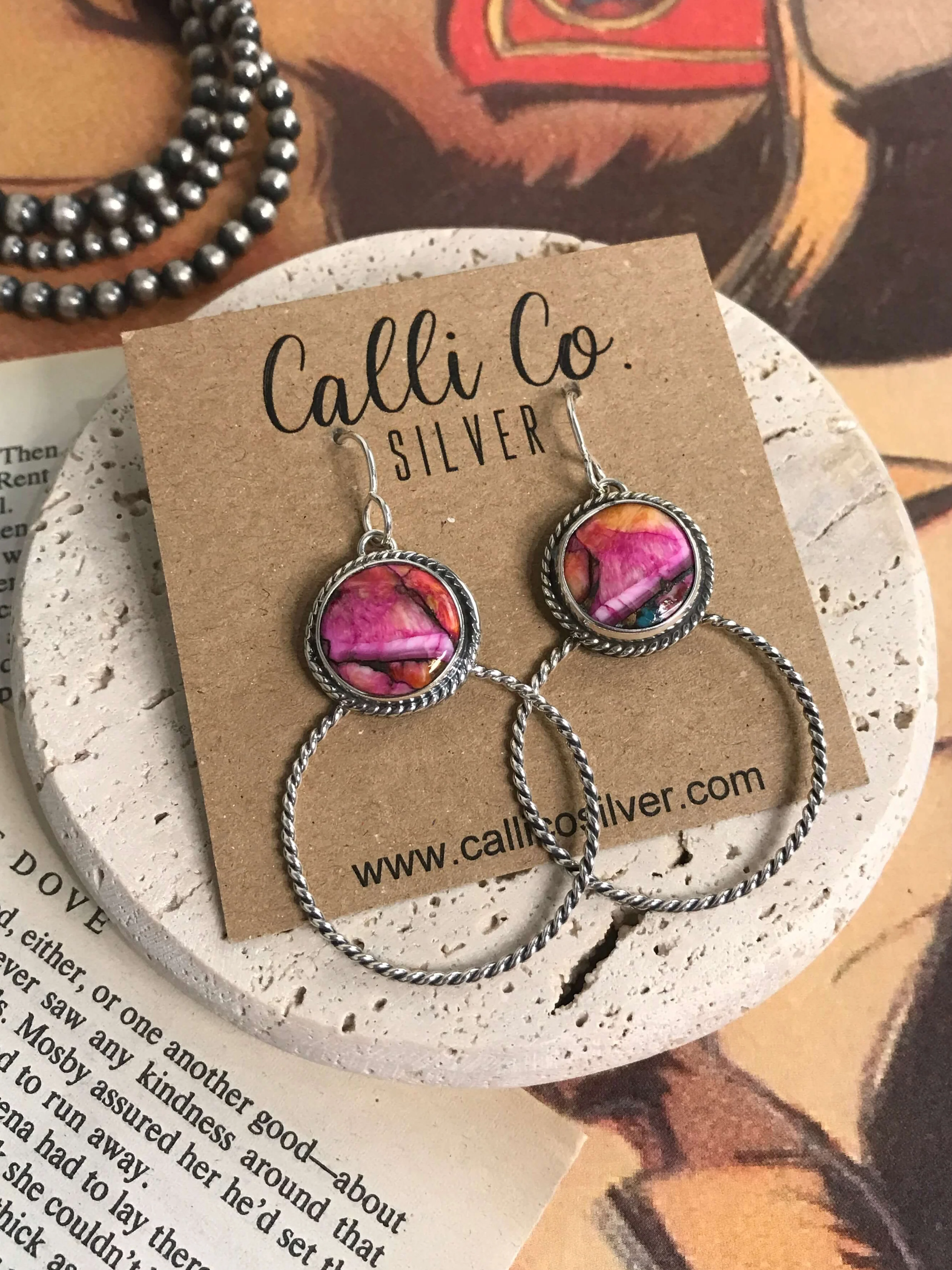 The Keystone Hoop Earrings, 63
