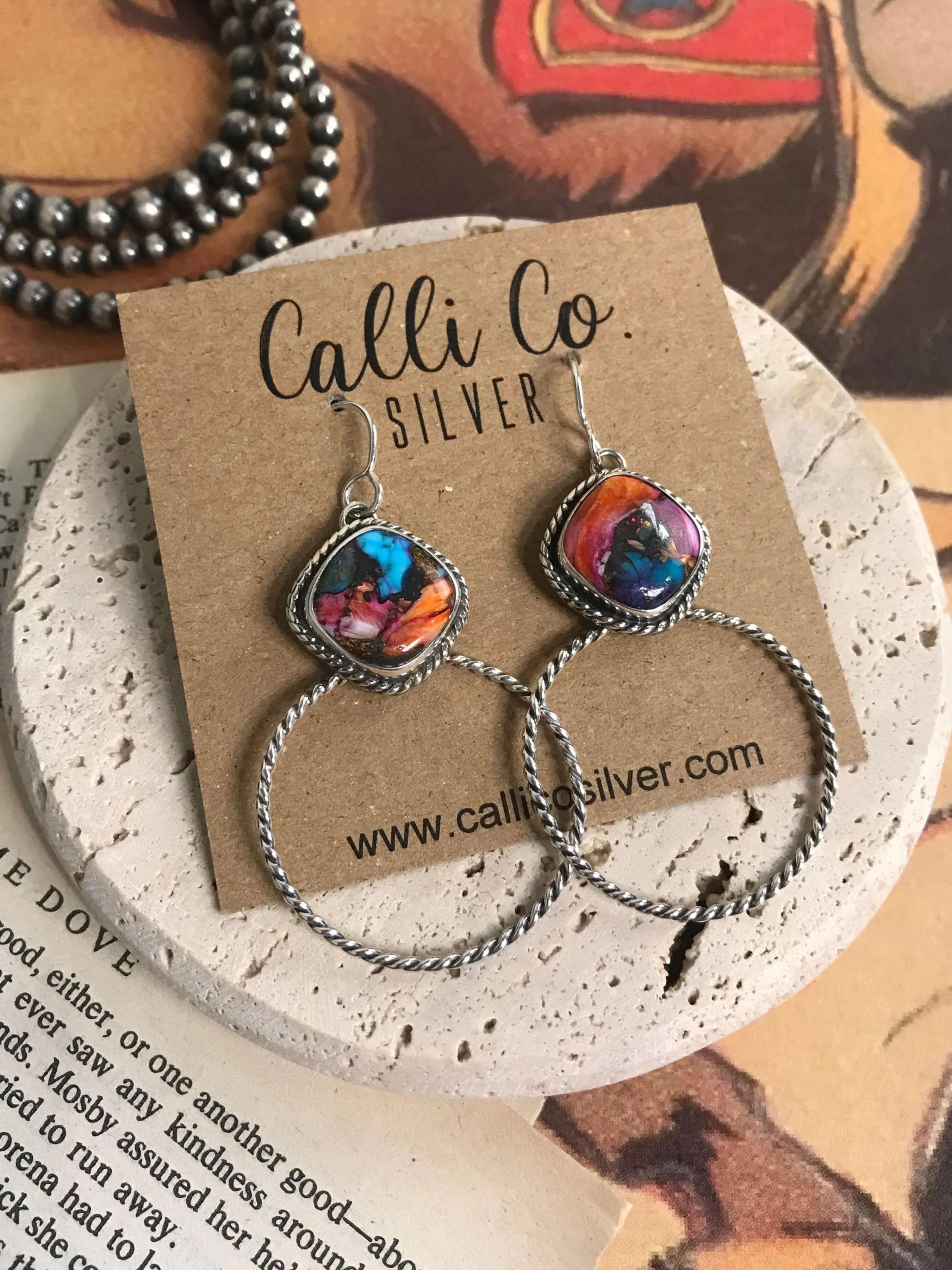 The Keystone Hoop Earrings, 67
