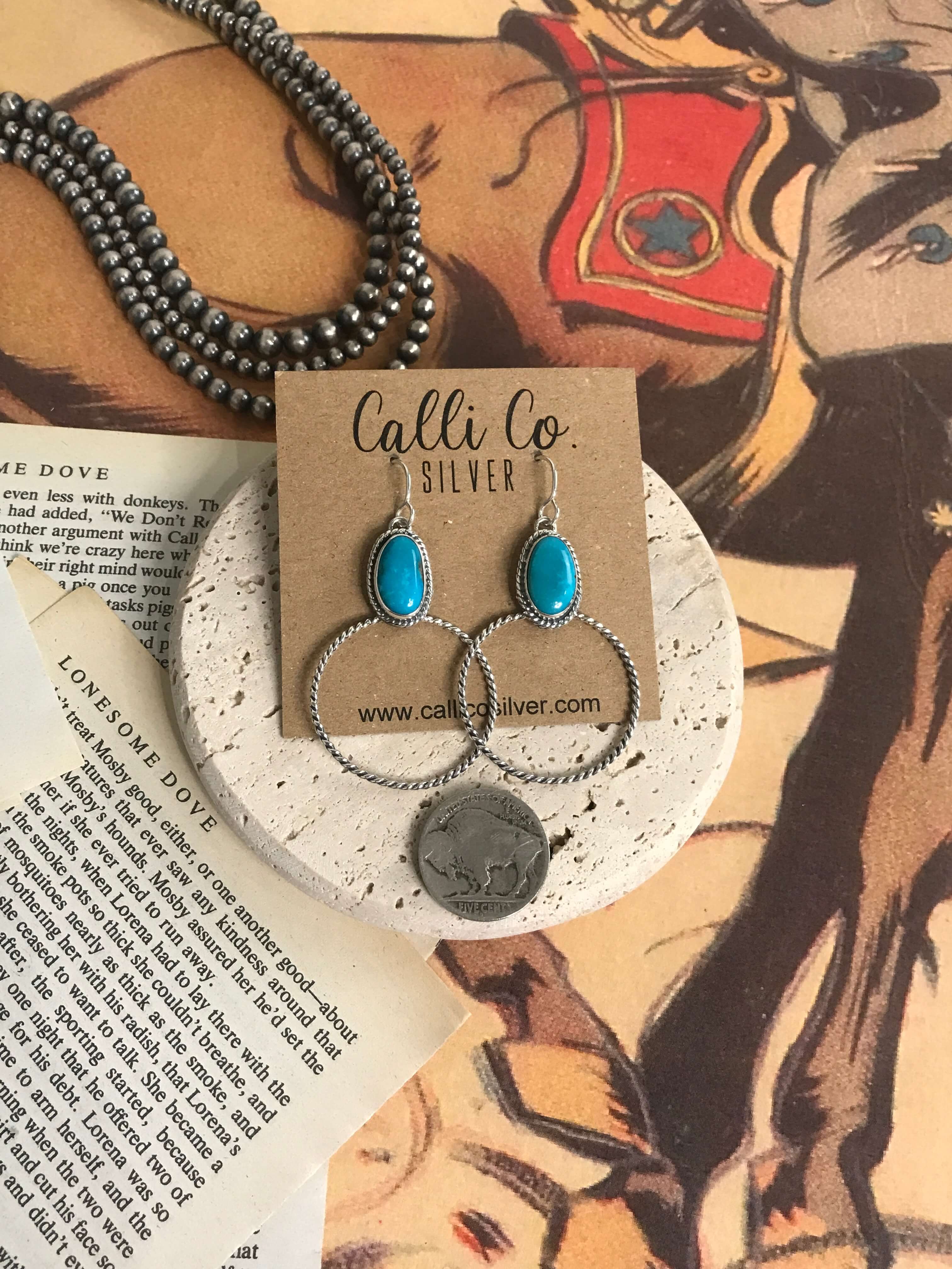 The Keystone Hoop Earrings, 69 - Image 2