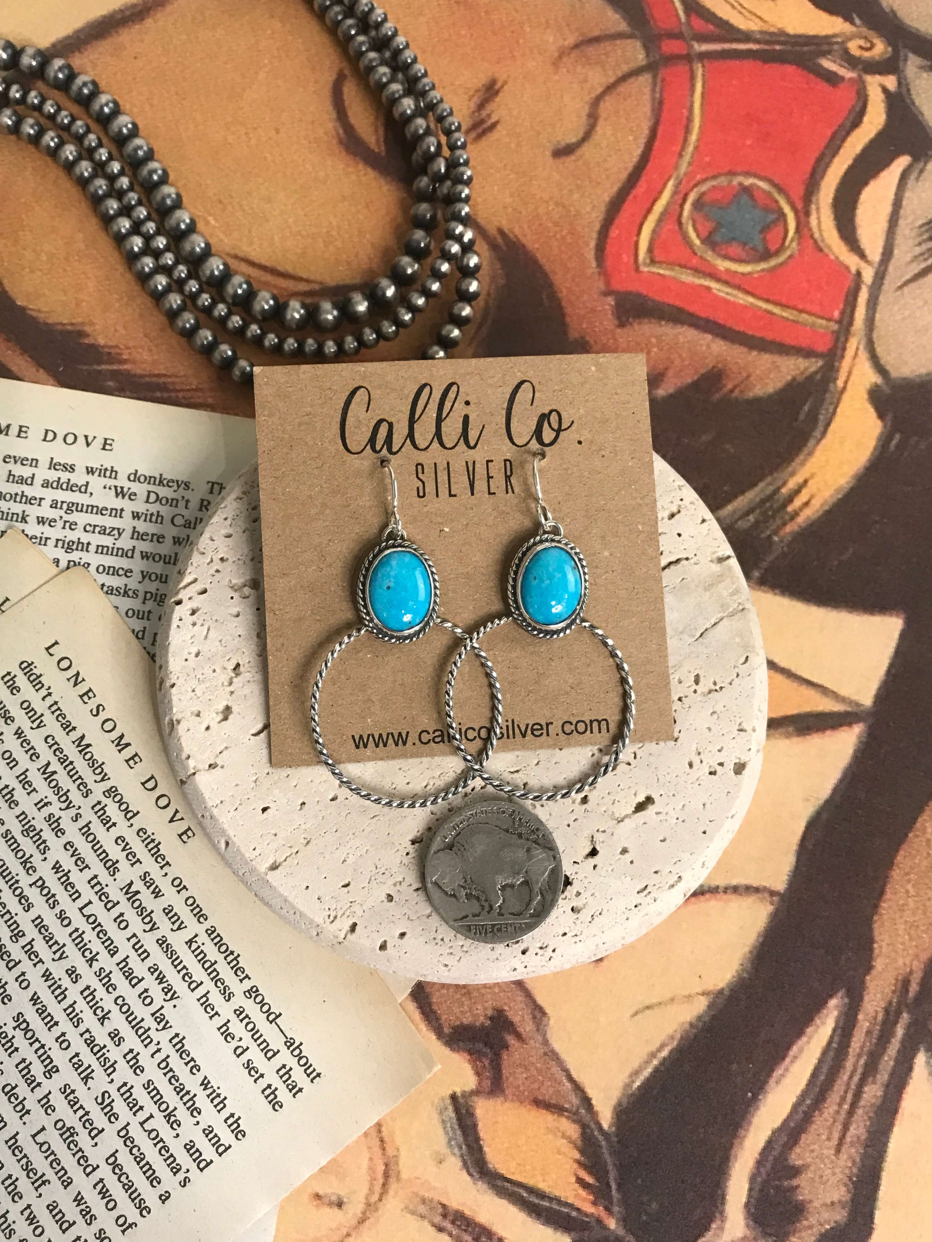 The Keystone Hoop Earrings, 72 - Image 2