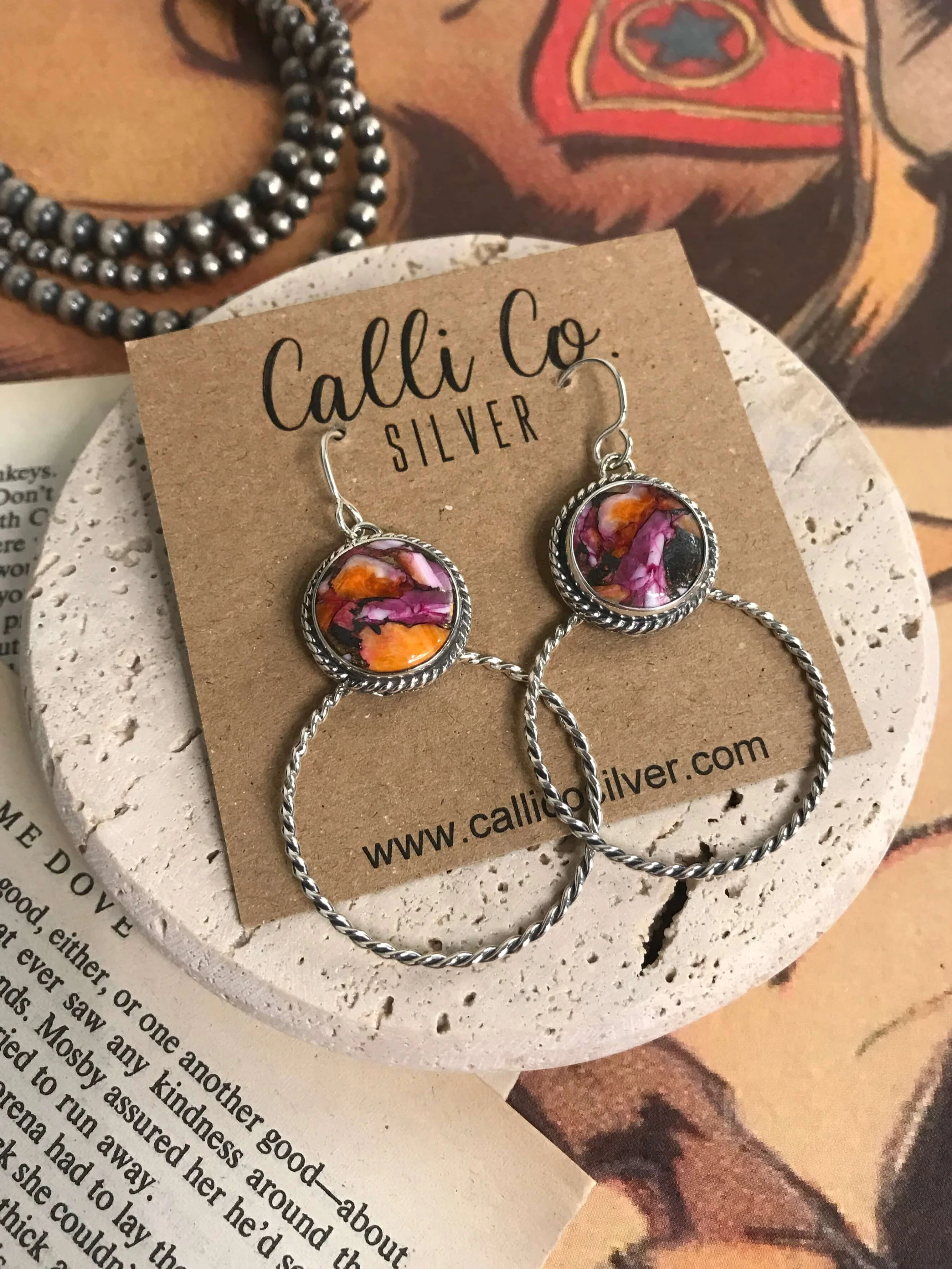 The Keystone Hoop Earrings, 76