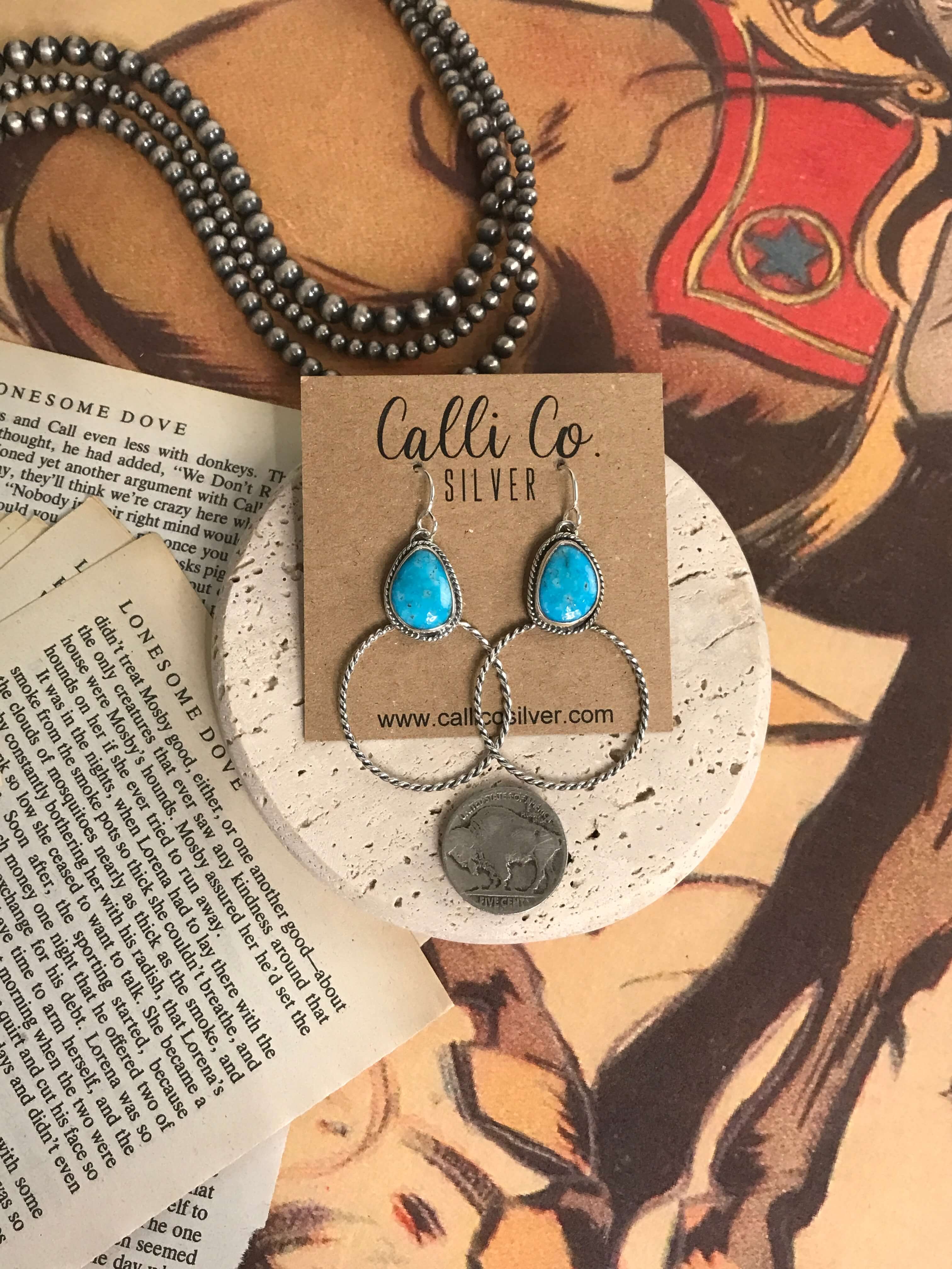 The Keystone Hoop Earrings, 77 - Image 2