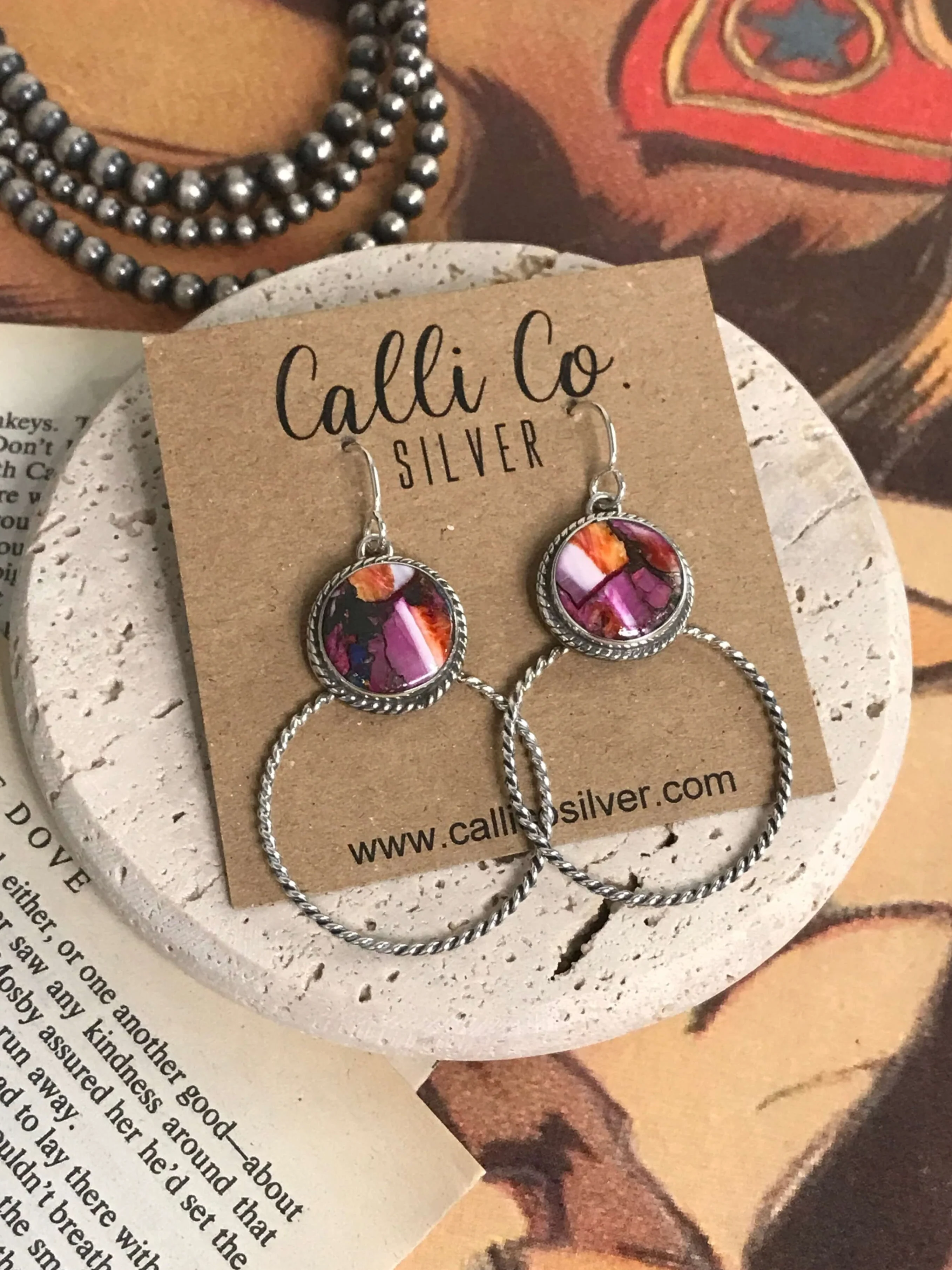 The Keystone Hoop Earrings, 80