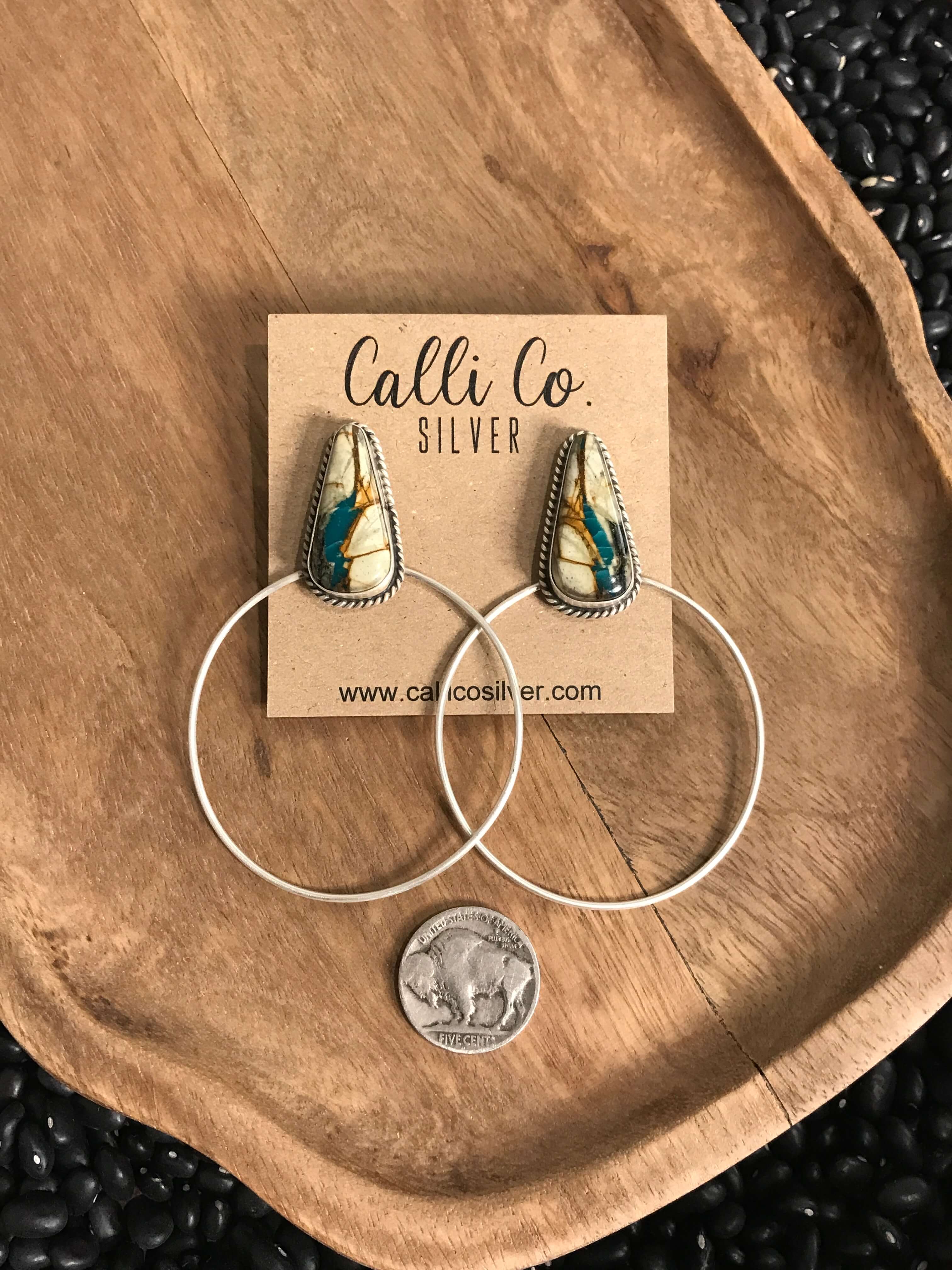 The Keystone Hoop Earrings, 24 - Image 3