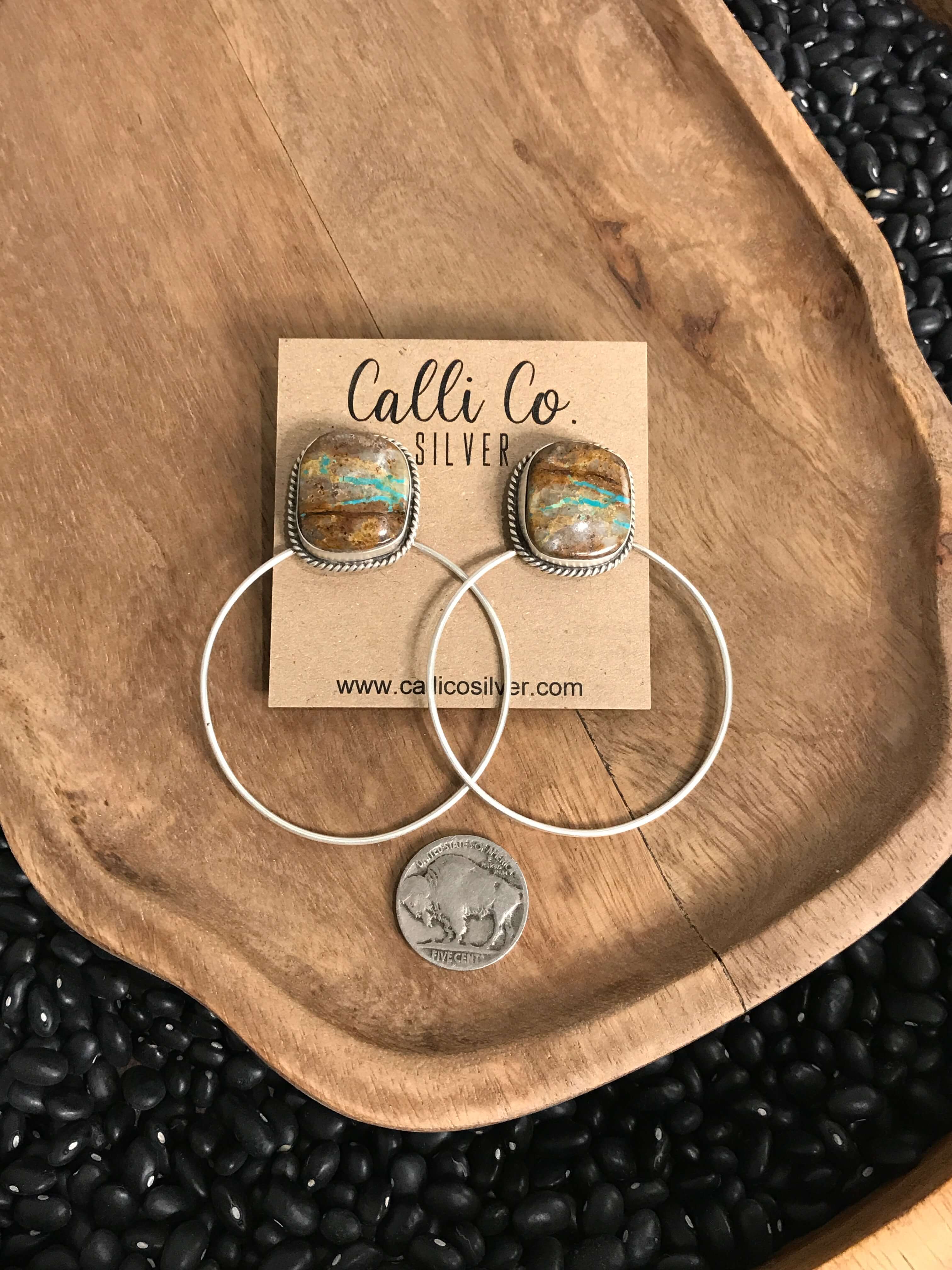 The Keystone Hoop Earrings, 19 - Image 3